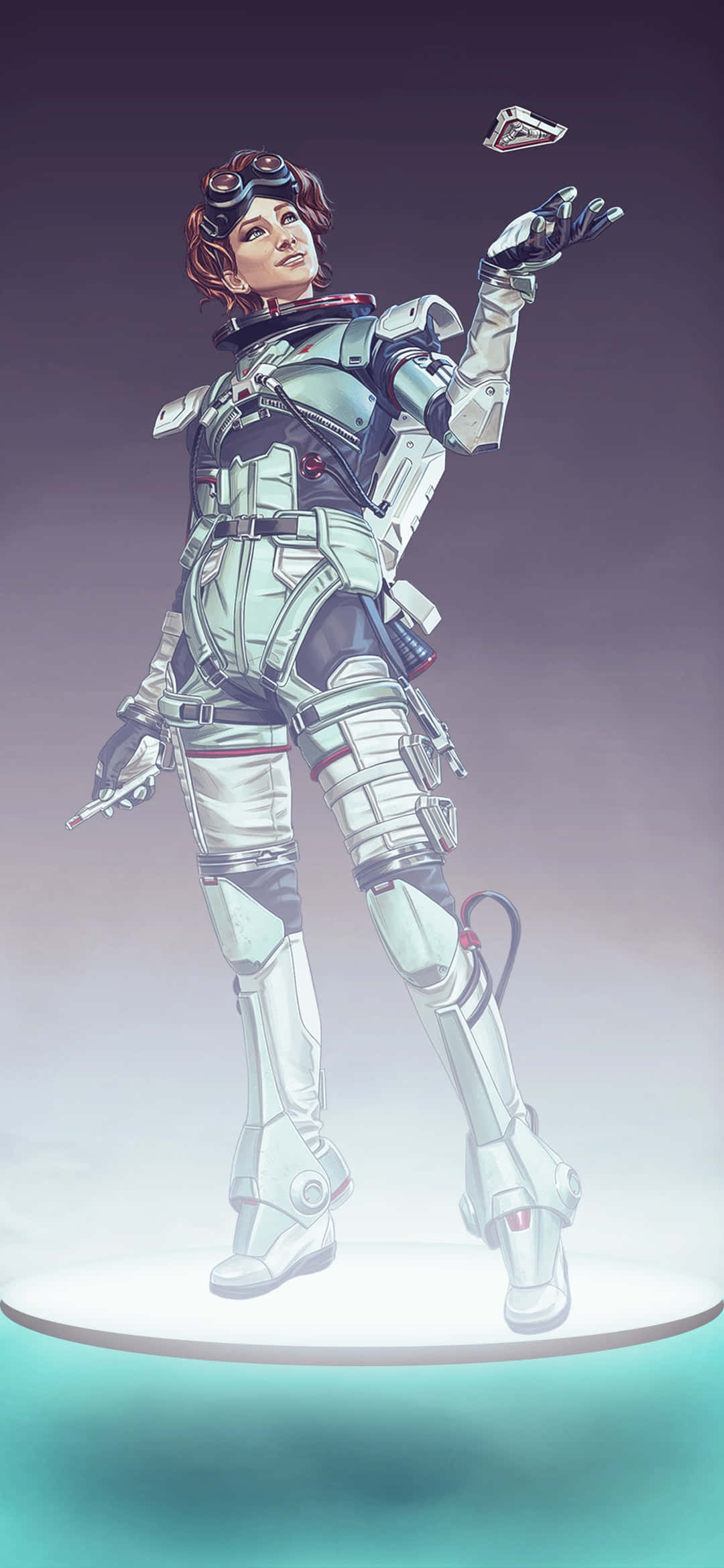 Horizon, Apex Legends, futuristic white armor, Full HD Phone Wallpaper