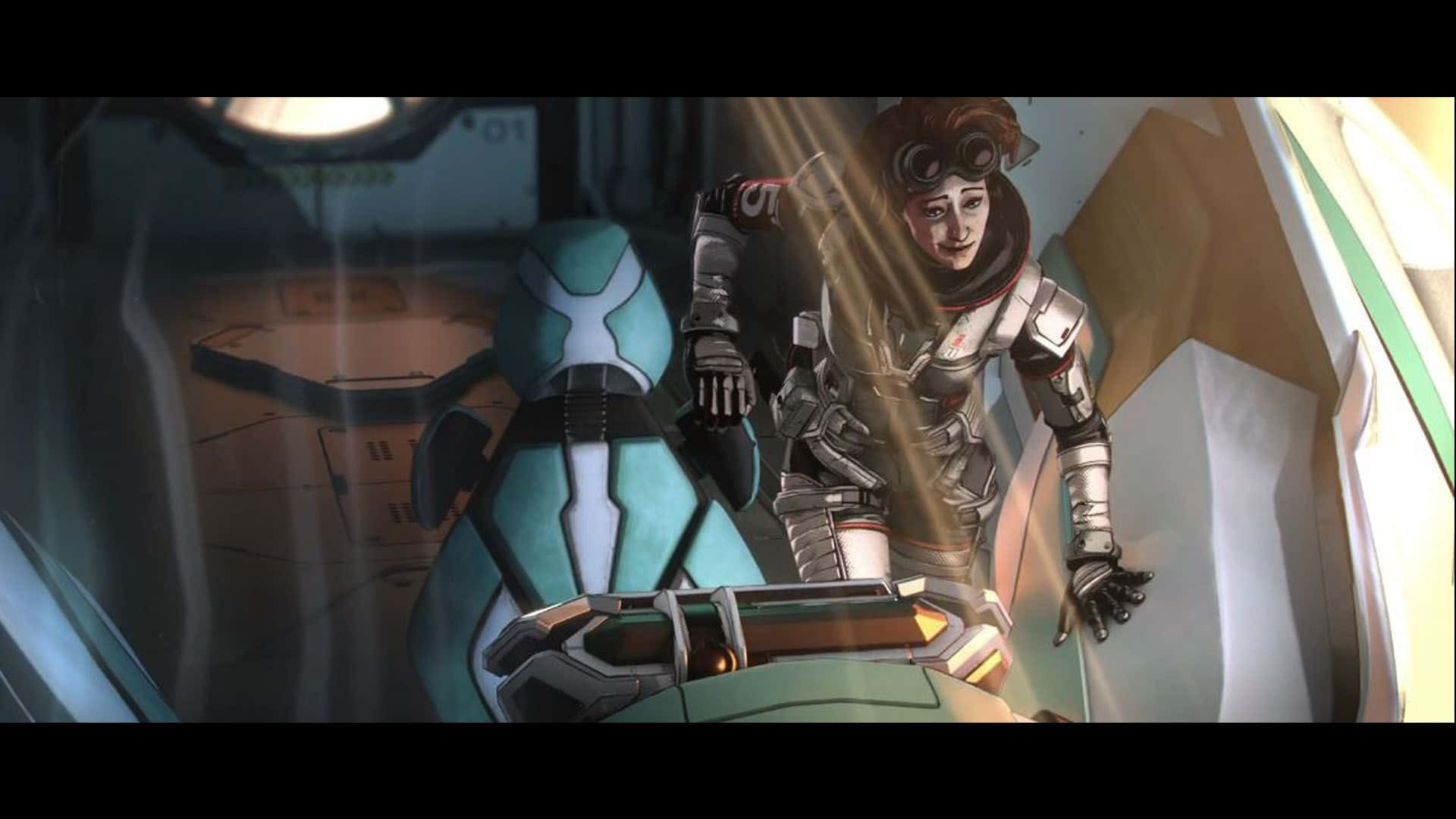 Horizon, Apex Legends, silver armor, Full HD Desktop Wallpaper