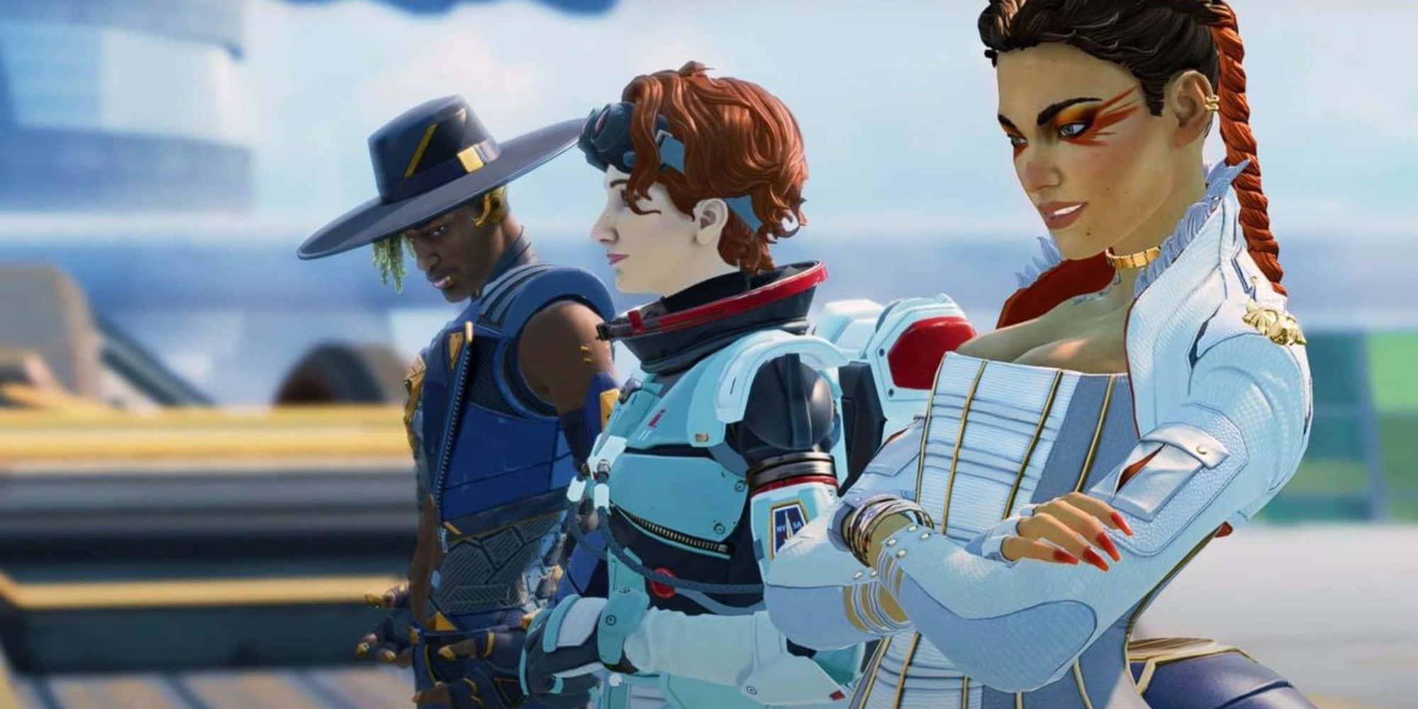 Apex Legends, Horizon, futuristic armor, Full HD Desktop Wallpaper