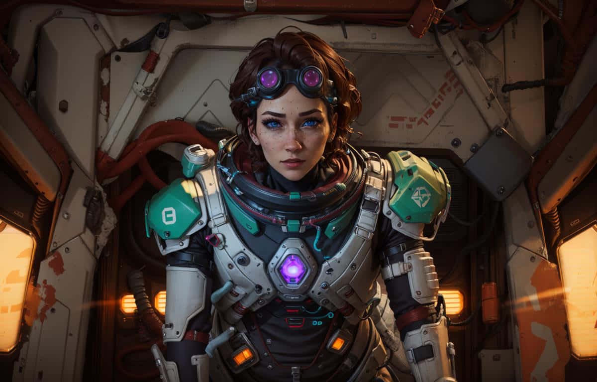Apex Legends Horizon, female astronaut, futuristic suit, SD Desktop Wallpaper