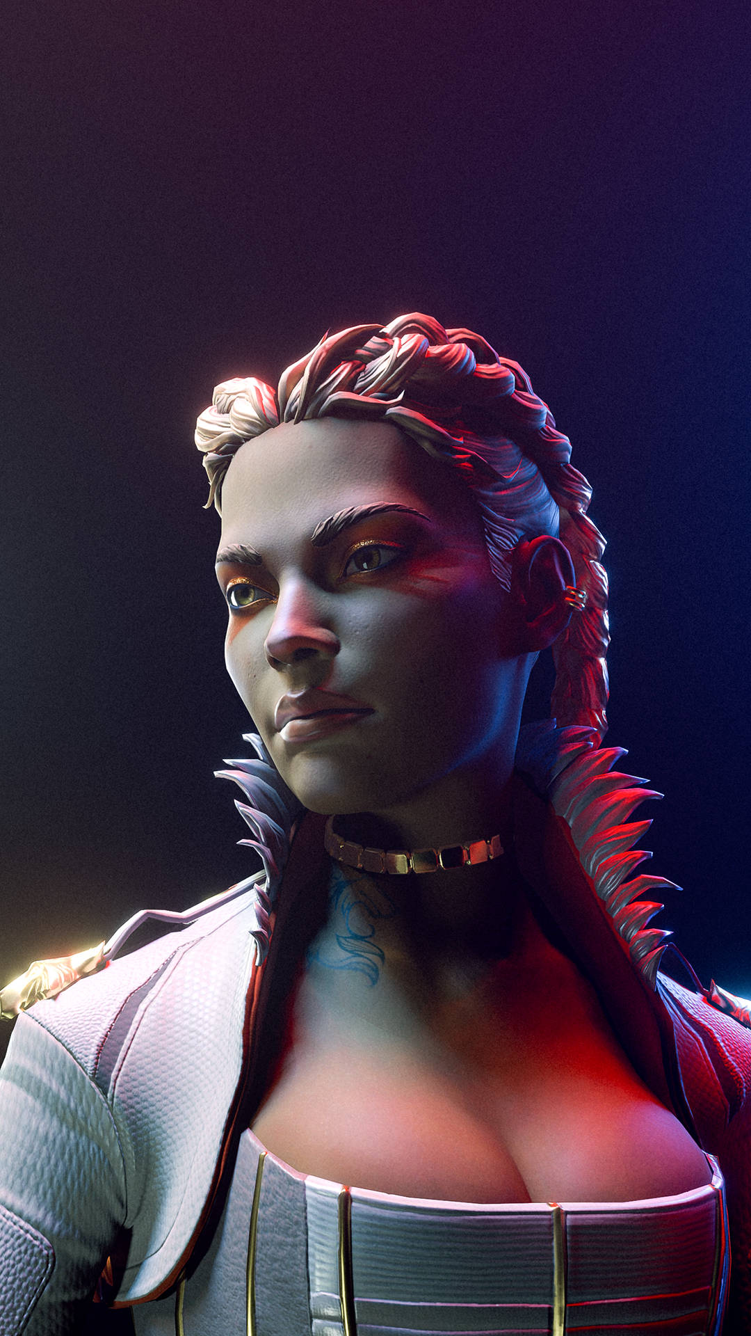 Apex Legends Loba, cyberpunk woman, braided hair, Full HD Phone Wallpaper