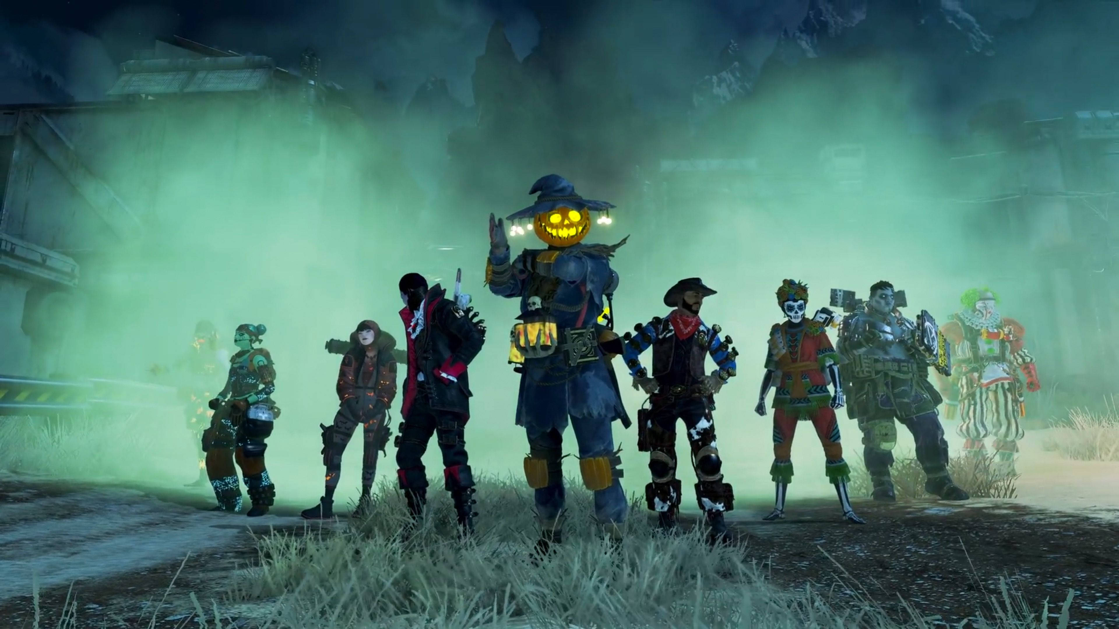 Apex Legends Octane, yellow head, Halloween costumes, 4K Desktop Wallpaper