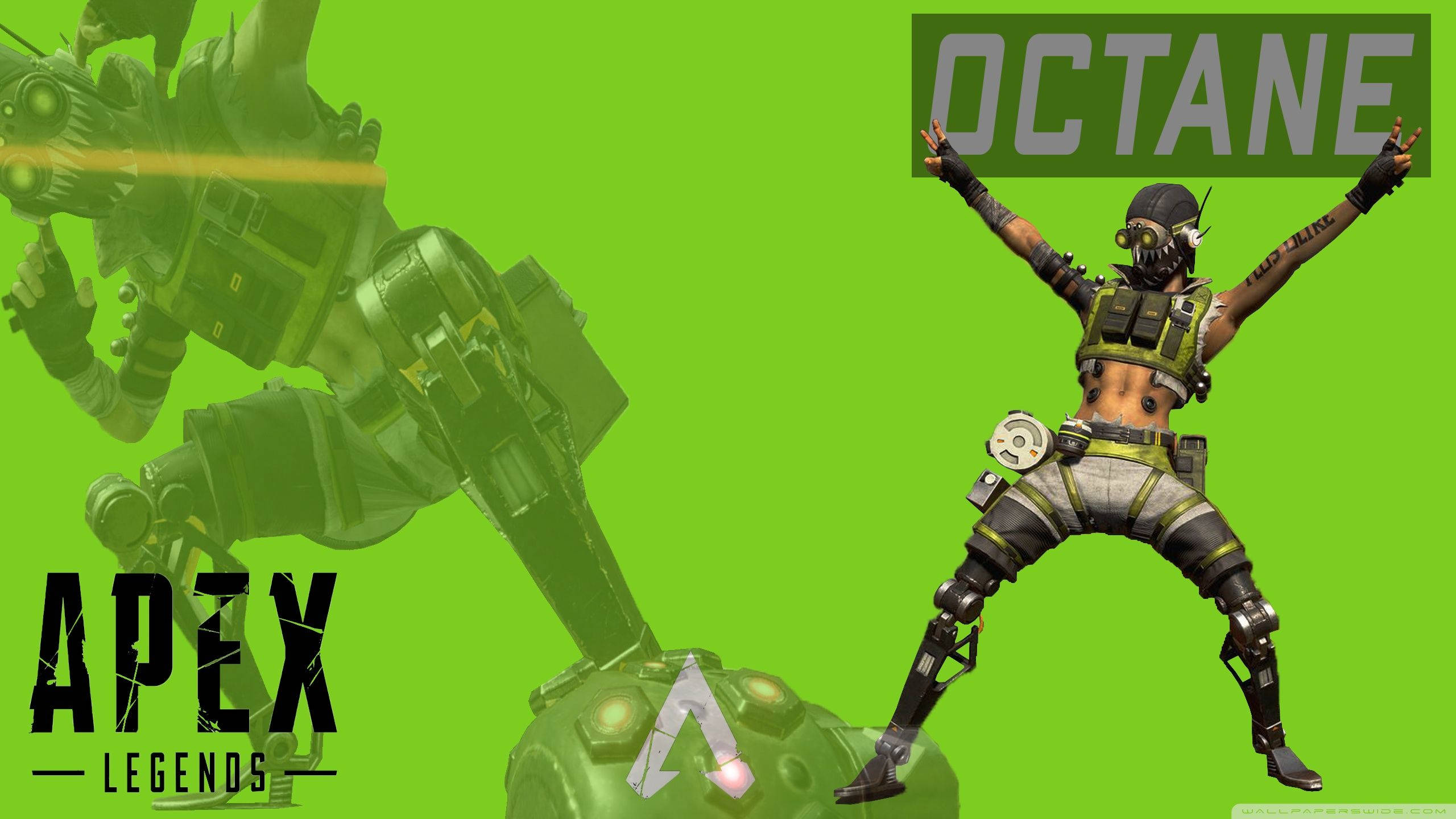 Apex Legends, Octane, mech, 2K Desktop Wallpaper