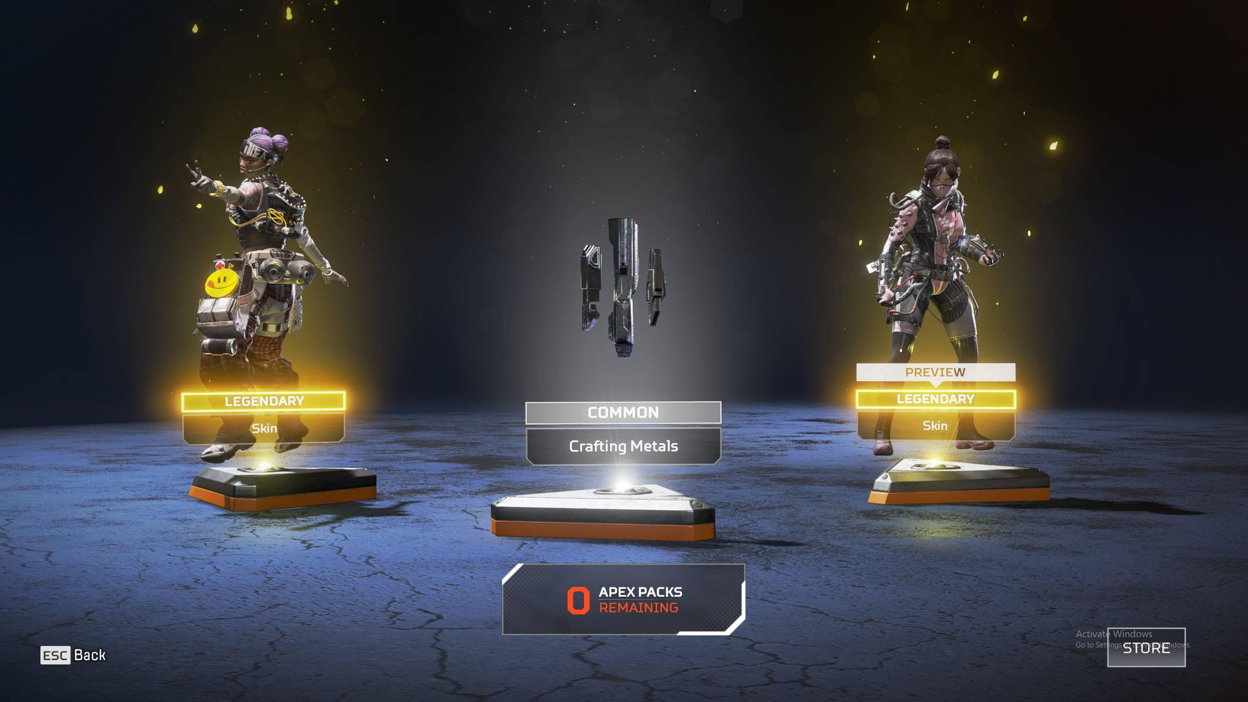 Apex Legends Octane, glowing character skins, crafting item, 2K Desktop Wallpaper