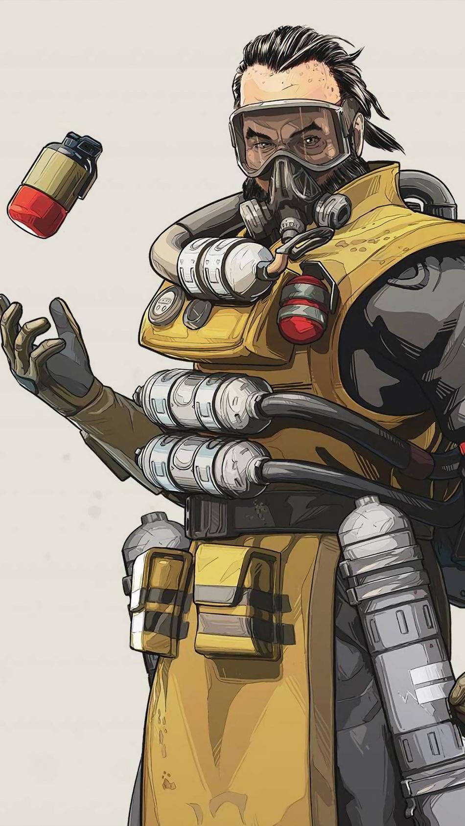 Apex Legends, mobile version, rugged armored soldier, HD Phone Wallpaper