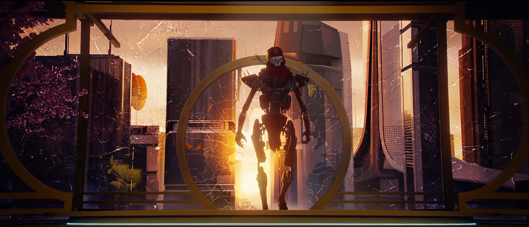 Revenant, Apex Legends, futuristic cityscape, Full HD Desktop Wallpaper