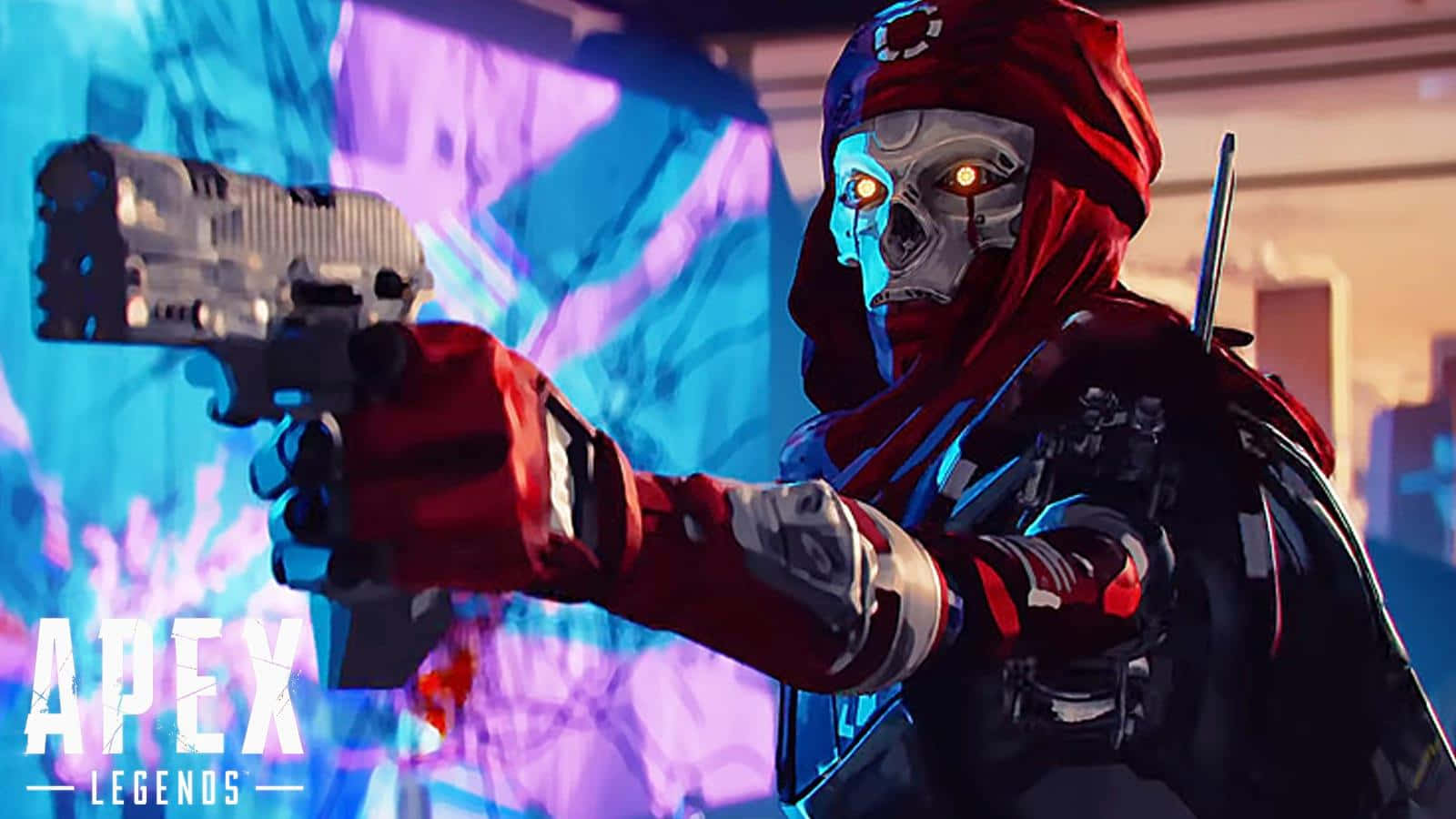 Apex Legends Revenant, red hood, glowing eyes, HD Desktop Wallpaper
