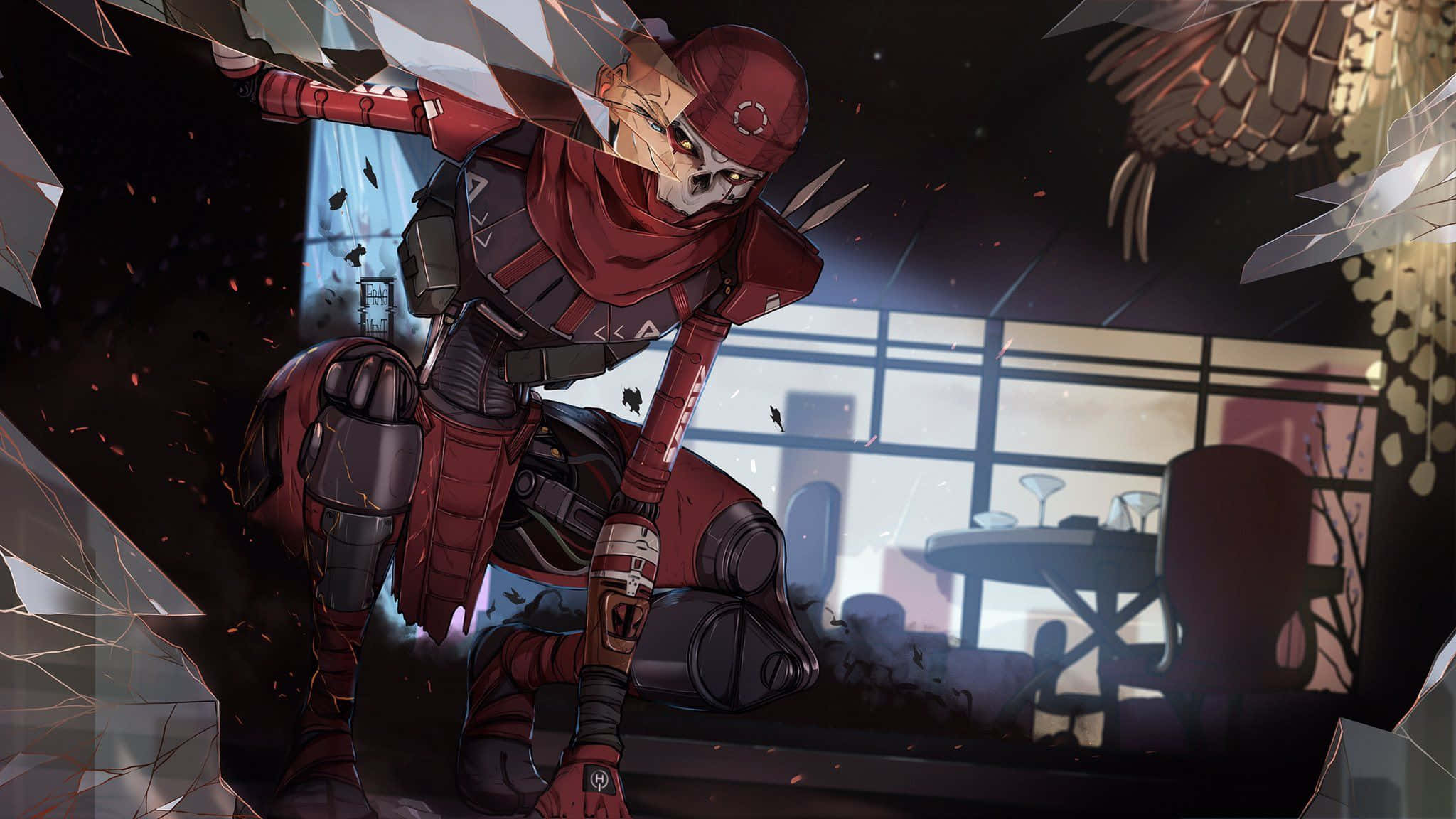Revenant, Apex Legends, red armored warrior, Full HD Desktop Wallpaper