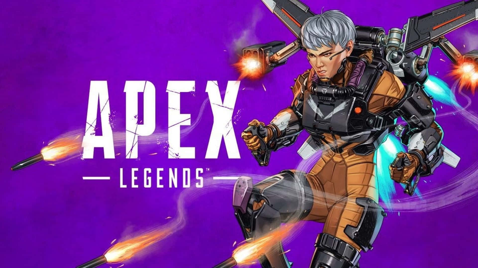 Apex Legends Season 10, futuristic warrior, silver hair, Full HD Desktop Wallpaper
