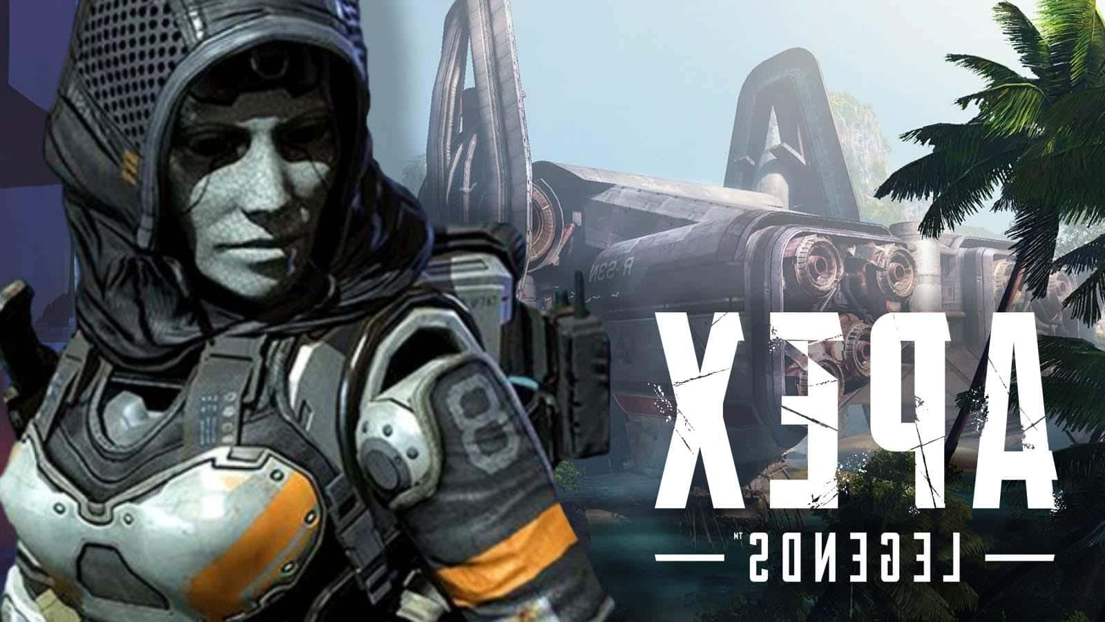 Apex Legends Season 11, futuristic armor, crashed spaceship, HD Desktop Wallpaper