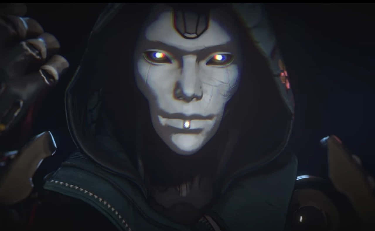 Apex Legends Season 11, hooded figure, glowing eyes, HD Desktop Wallpaper