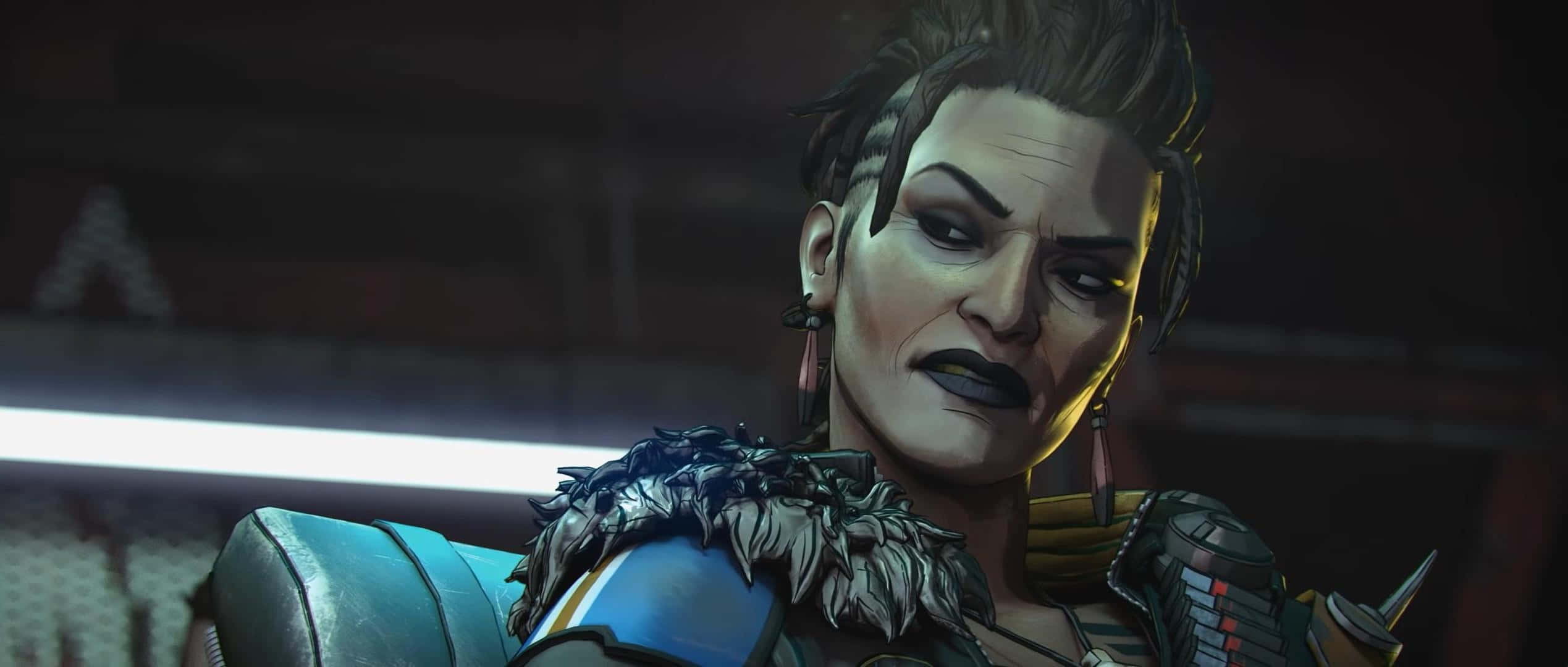 Apex Legends Season 12, fierce female warrior, dark makeup, Full HD Desktop Wallpaper