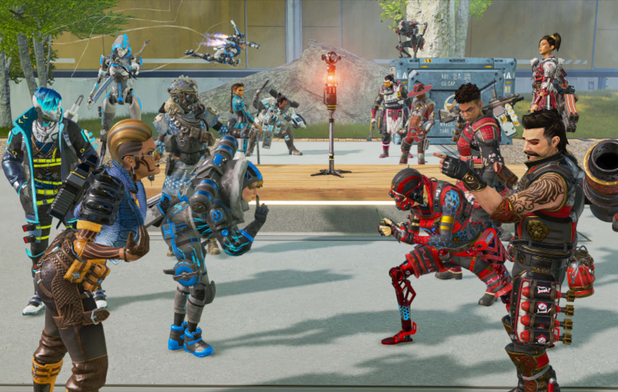Apex Legends Season 12, futuristic warriors, colorful armor, Full HD Desktop Wallpaper
