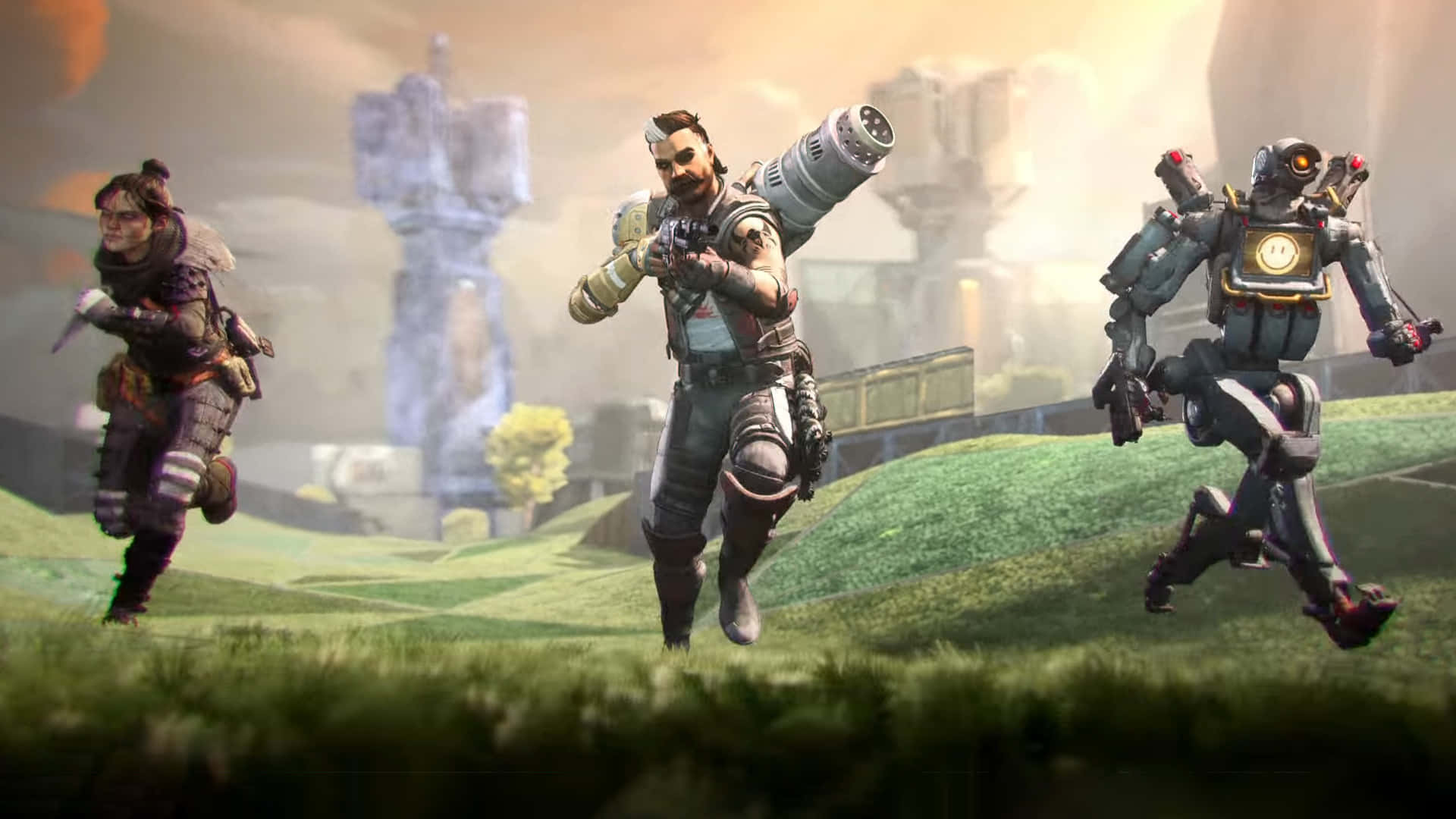 Apex Legends, Season 12, futuristic warriors, Full HD Desktop Wallpaper