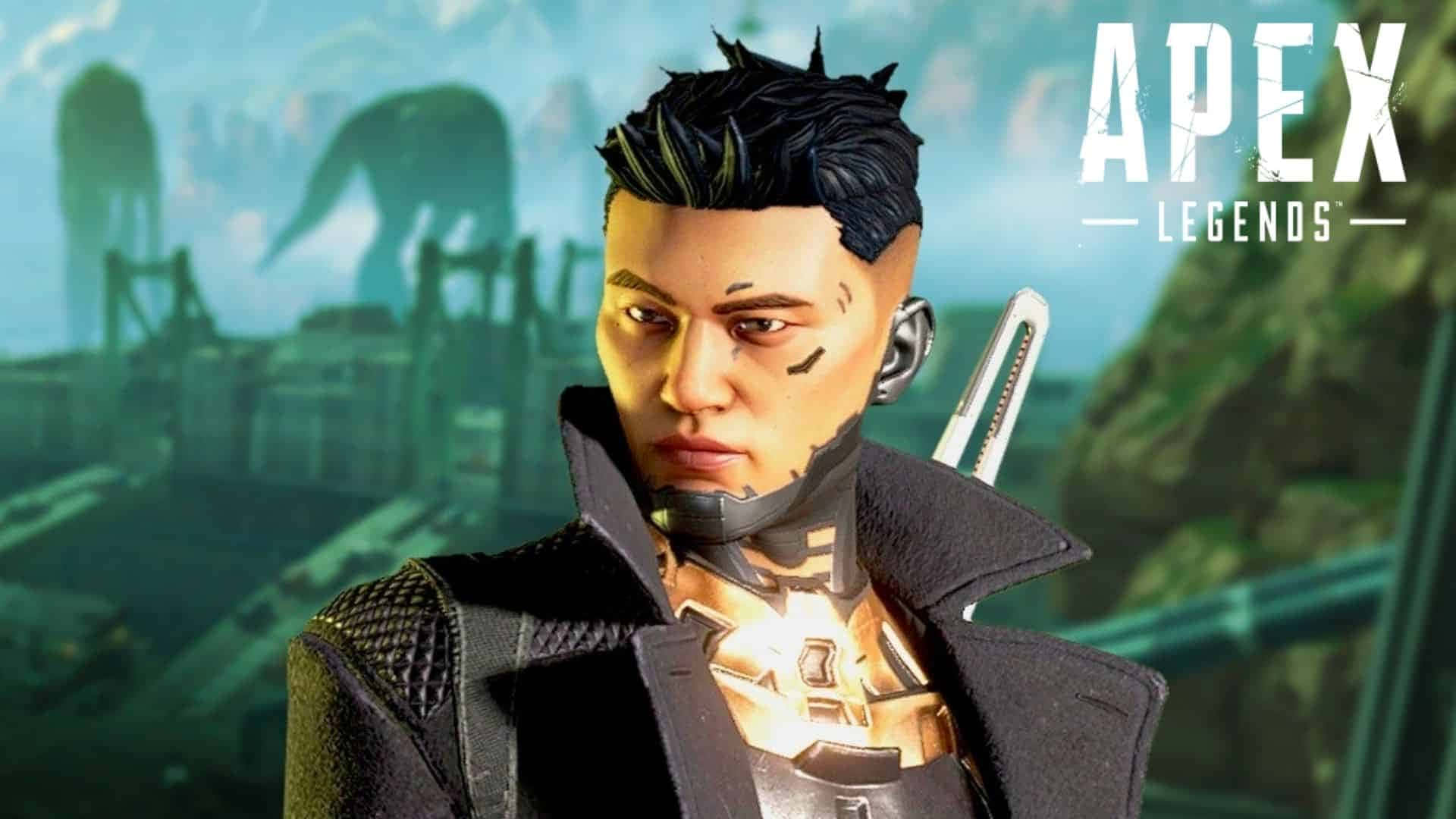 Apex Legends Season 12, futuristic armor, ruined, neon-lit cityscape, Full HD Desktop Wallpaper