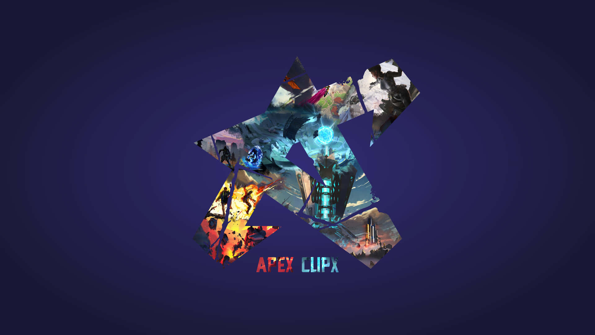 Apex Legends, logo, vibrant game scenes, Full HD Desktop Wallpaper