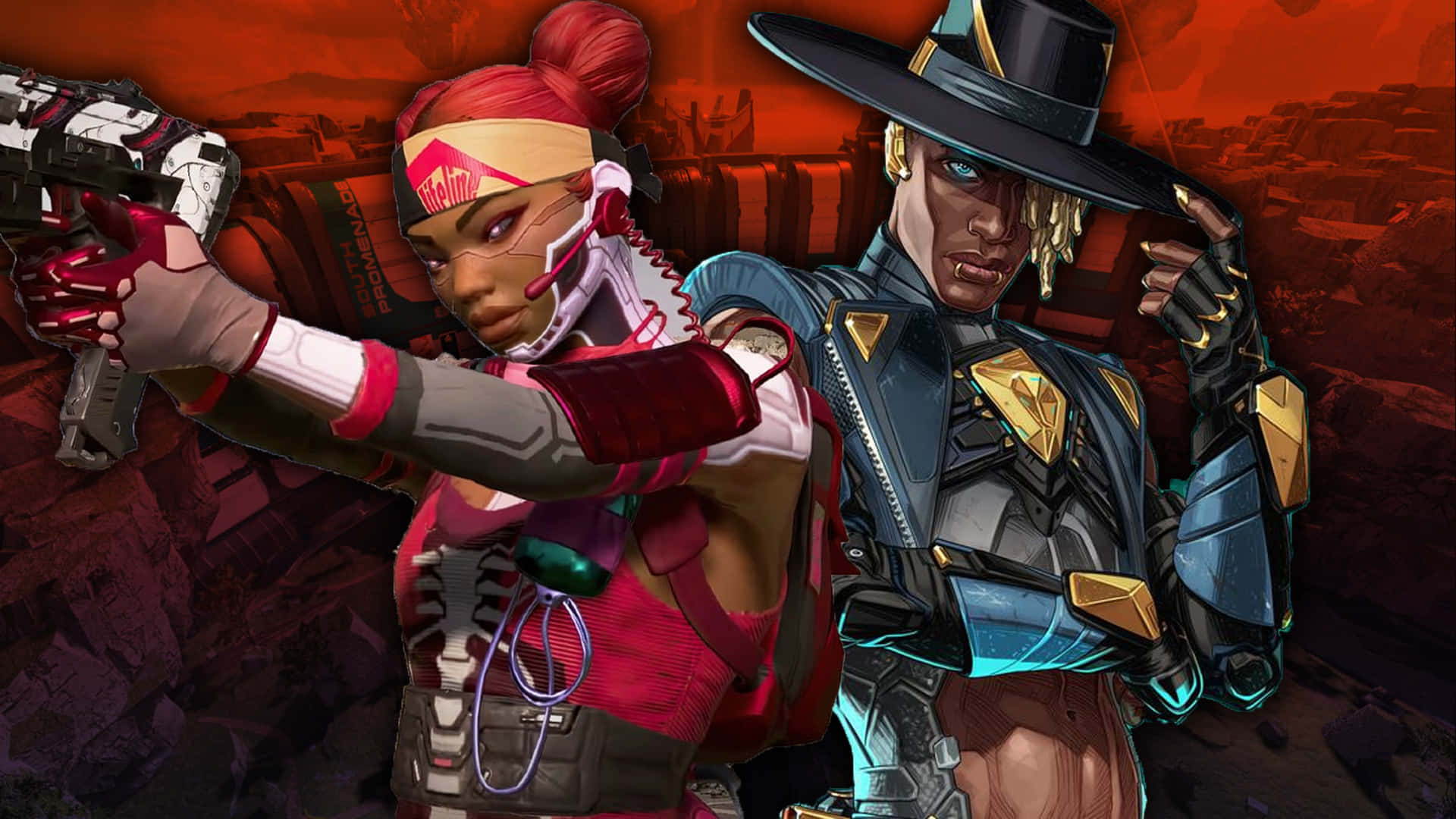 Seer, Apex Legends, futuristic armor, Full HD Desktop Wallpaper