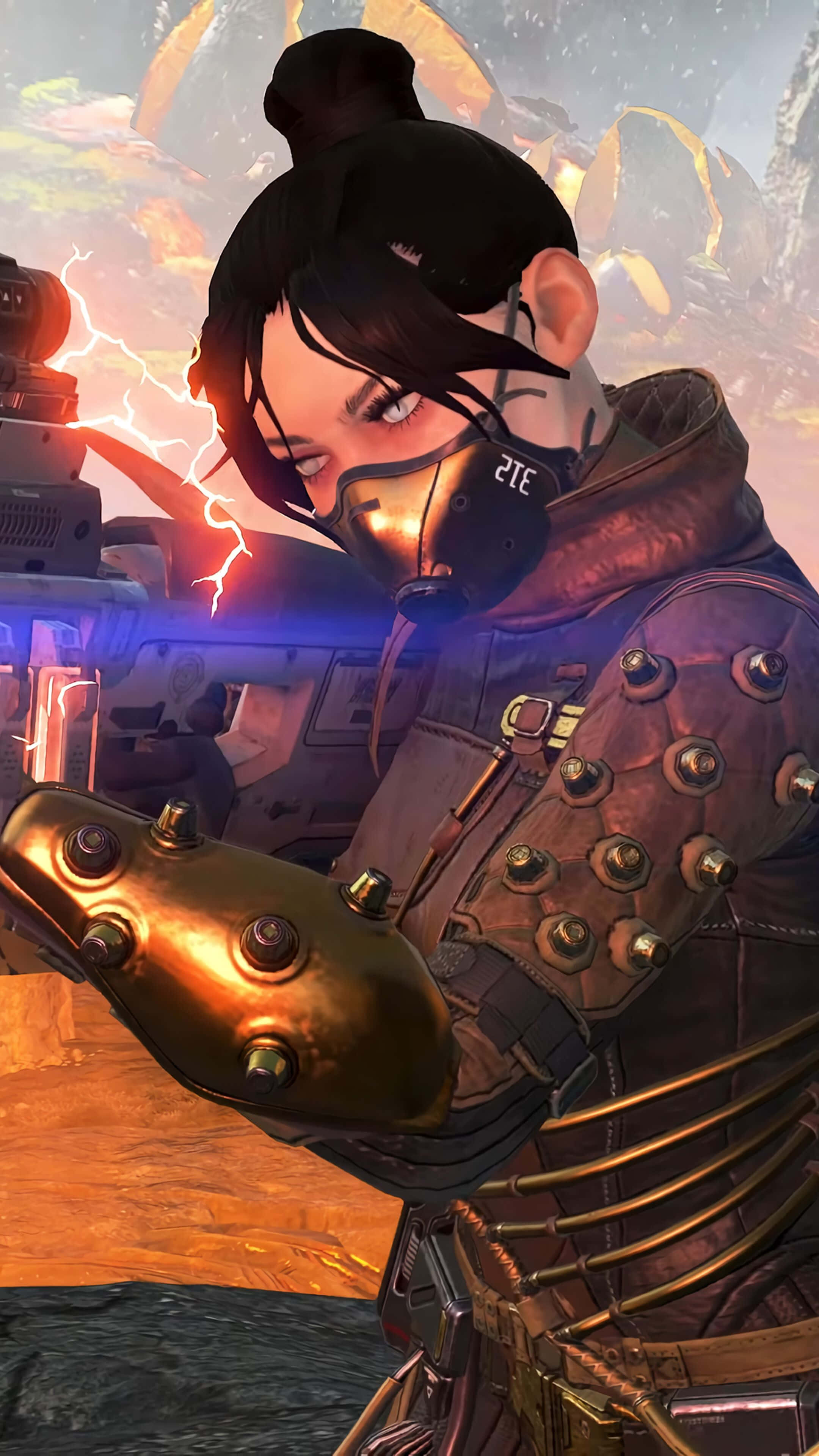 Wraith, Apex Legends, cyberpunk warrior, 4K Phone Wallpaper