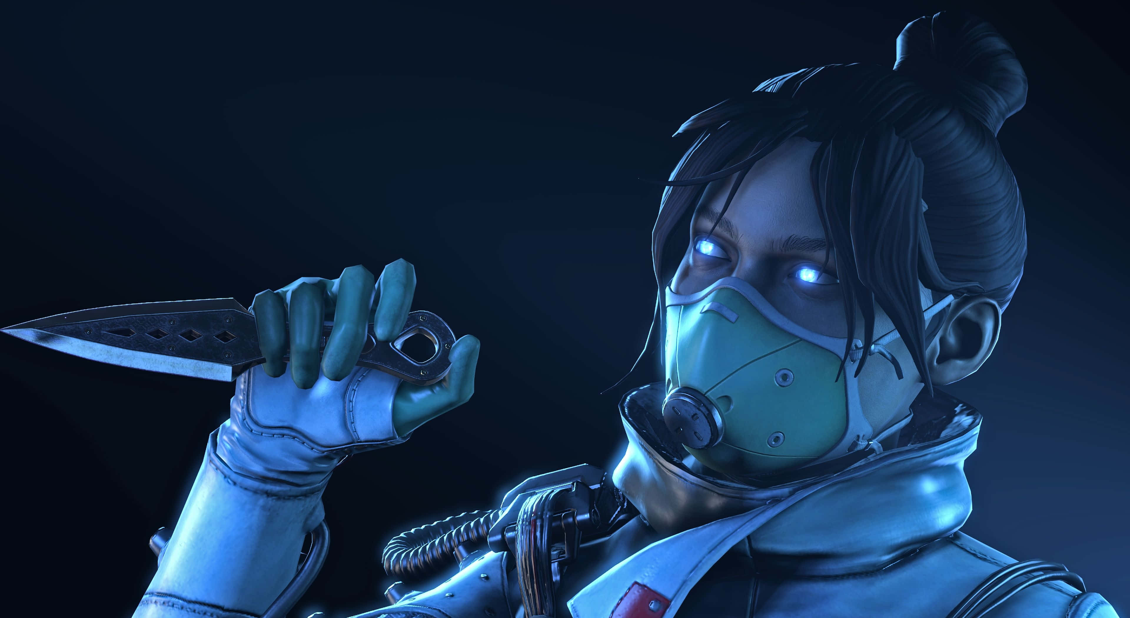 Wraith, Apex Legends, glowing eyes, 4K Desktop Wallpaper