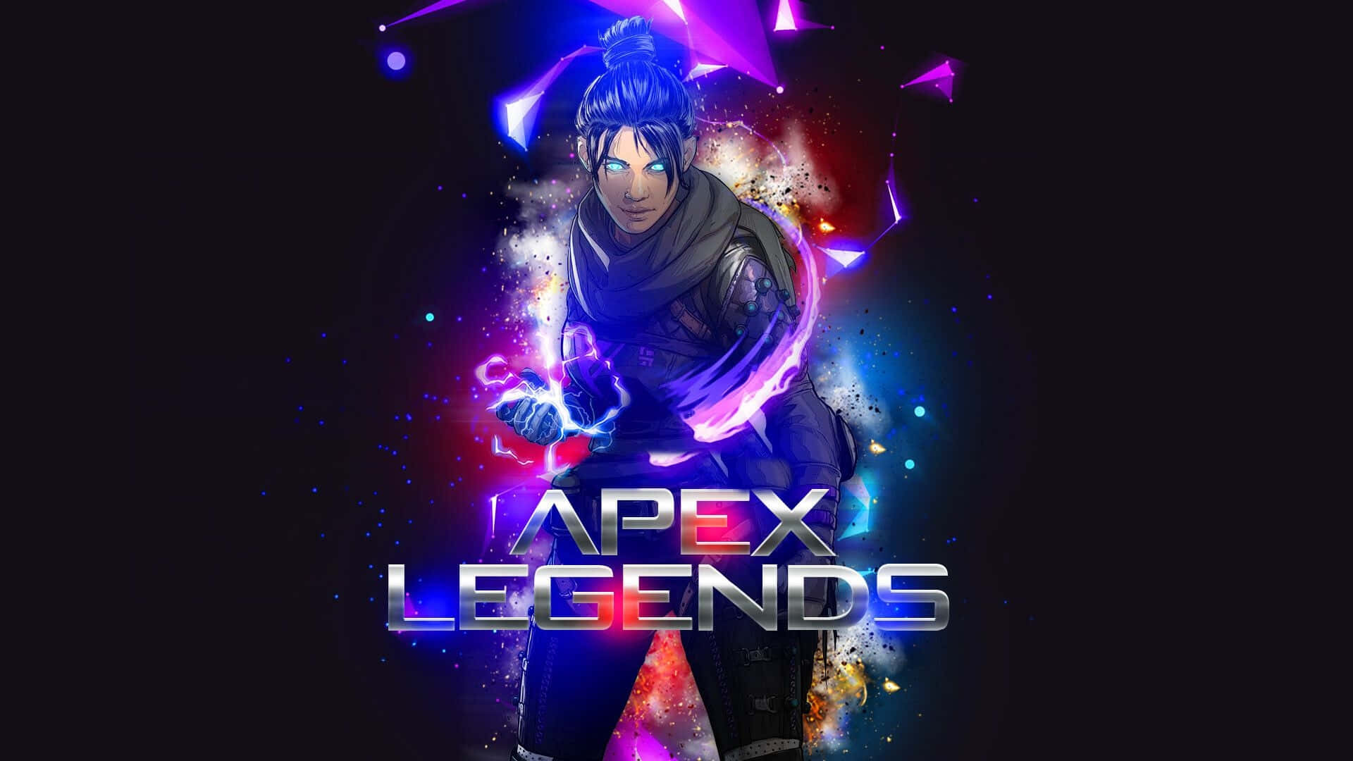 Apex Legends, Wraith, blue hair, Full HD Desktop Wallpaper