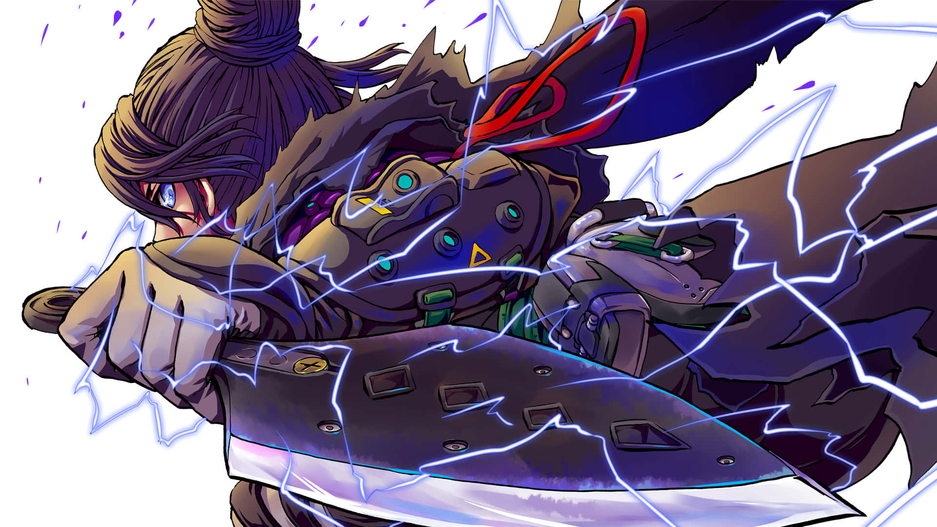 Apex Wraith, anime warrior, armor, Full HD Desktop Wallpaper