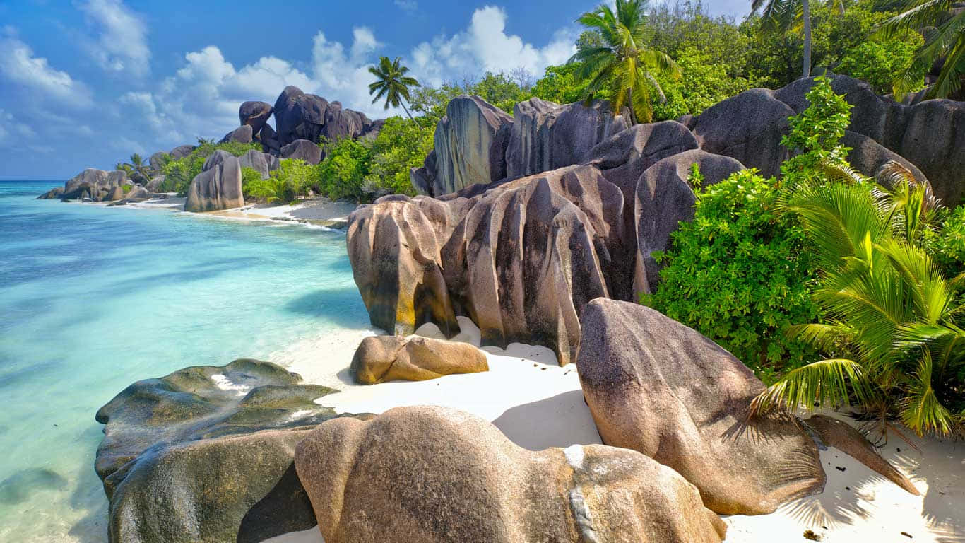 Apia, beach, turquoise waters, HD Desktop Wallpaper