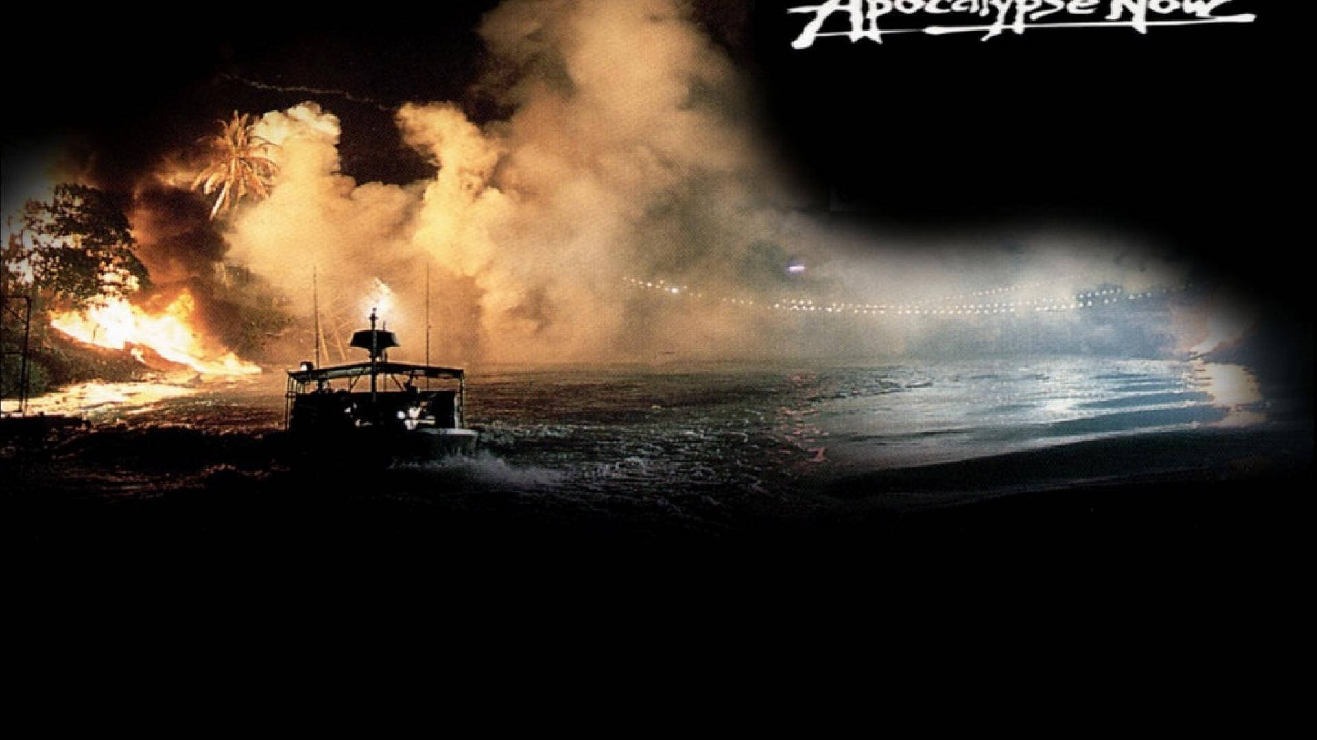 Apocalypse Now, pump boat, dark water, Full HD Desktop Wallpaper