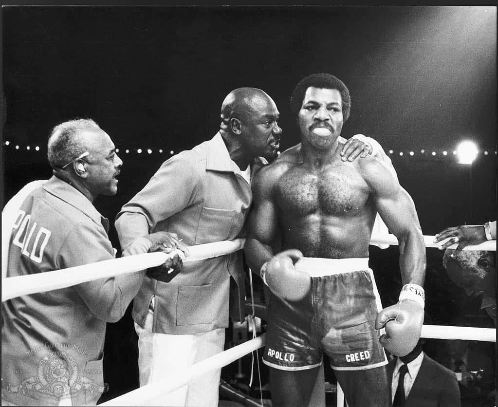 Apollo Creed, boxing ring, trainer, SD Desktop Wallpaper