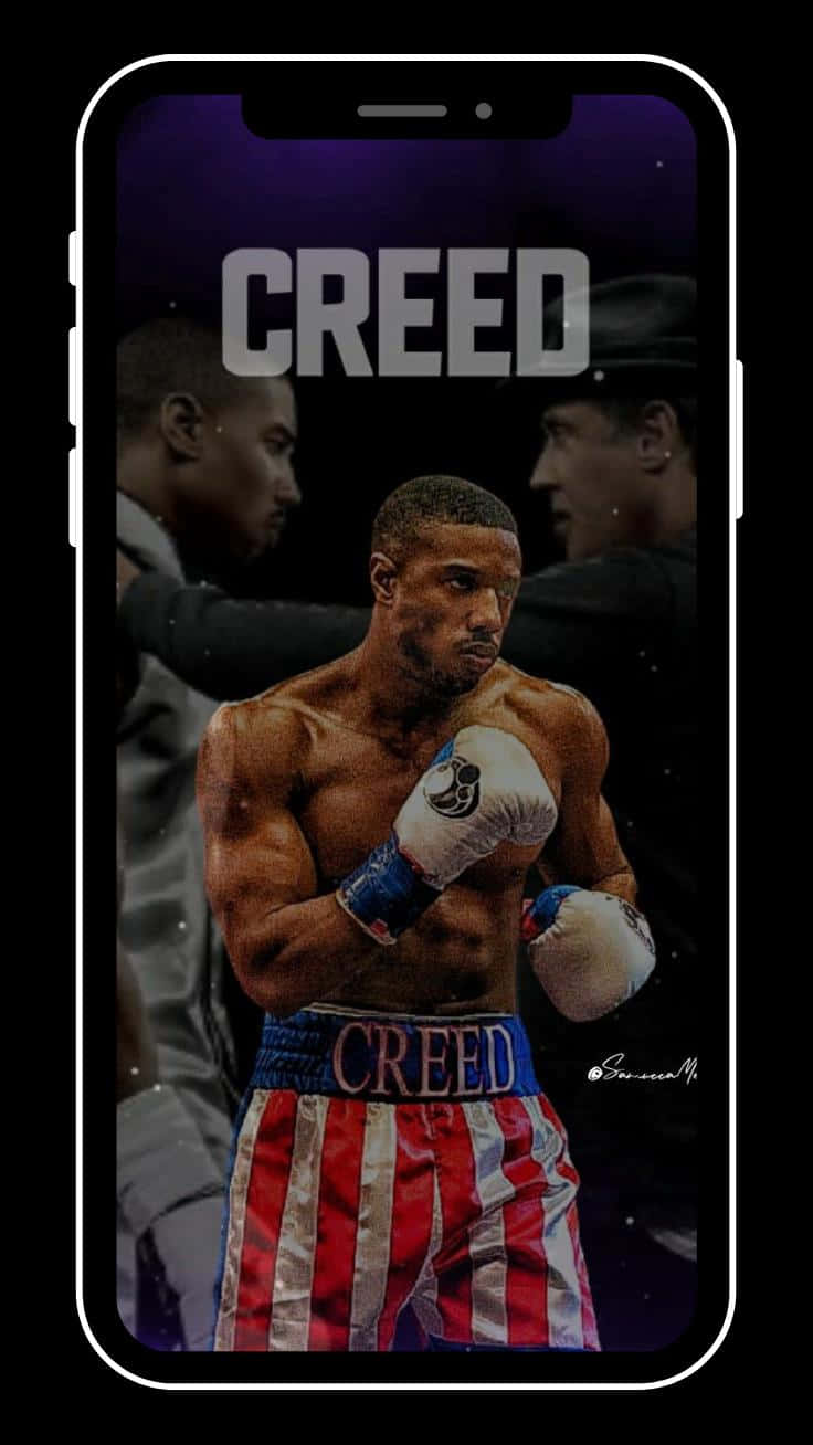 Creed, red white and blue striped shorts, dark purple background, HD Phone Wallpaper