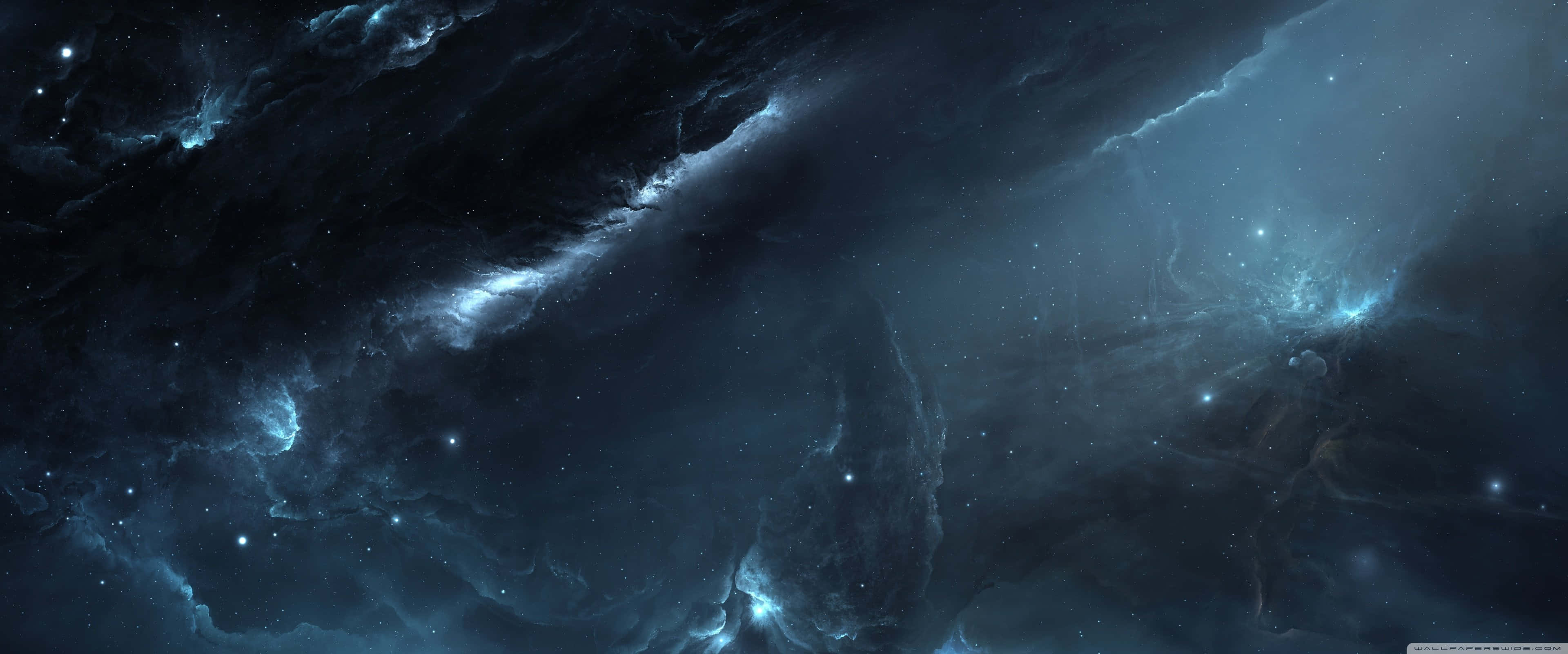 Apple, 3840x1600, nebula, 4K Desktop Wallpaper
