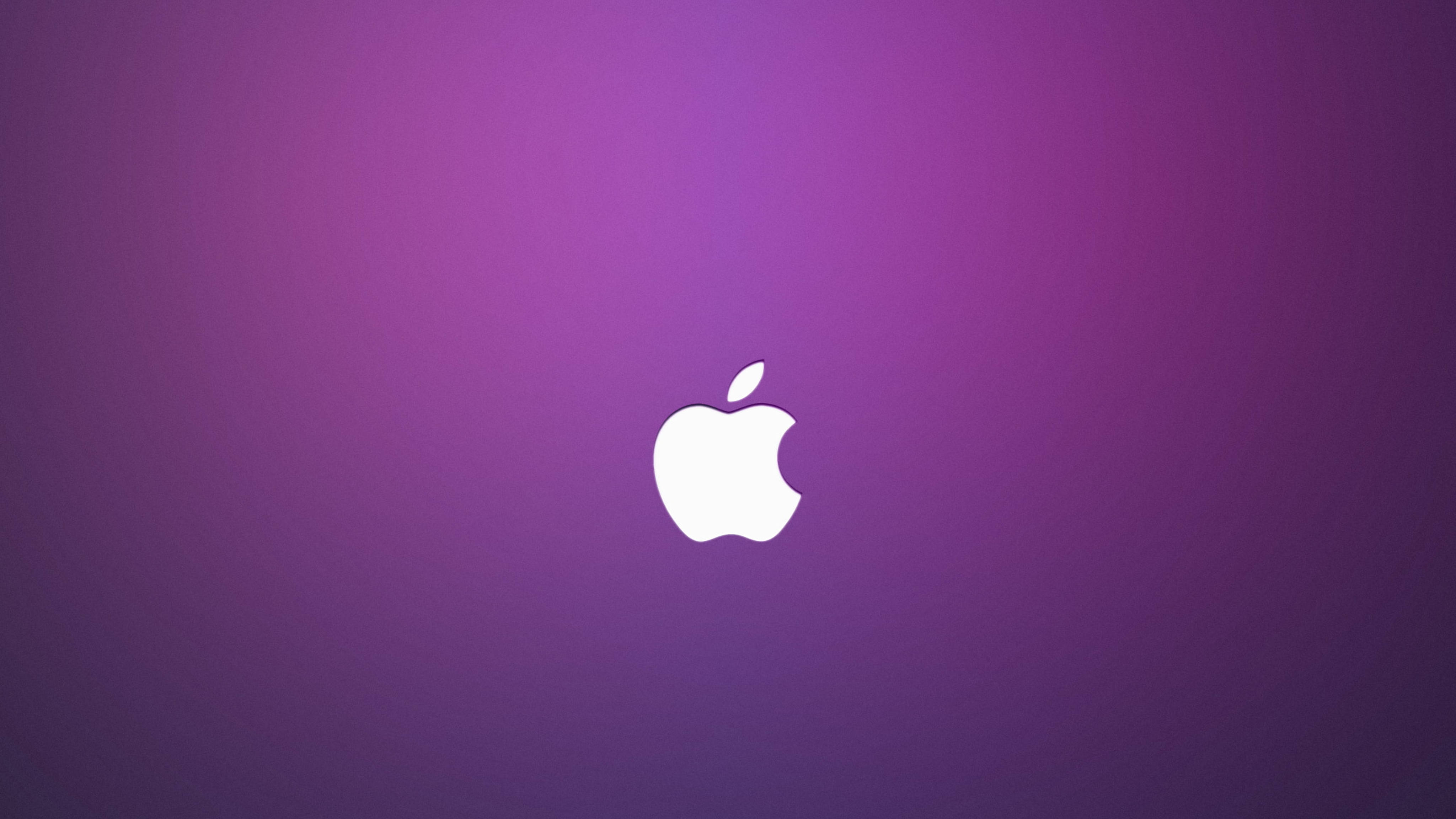 Apple, 4K Ultra HD, purple background, 4K Desktop Wallpaper