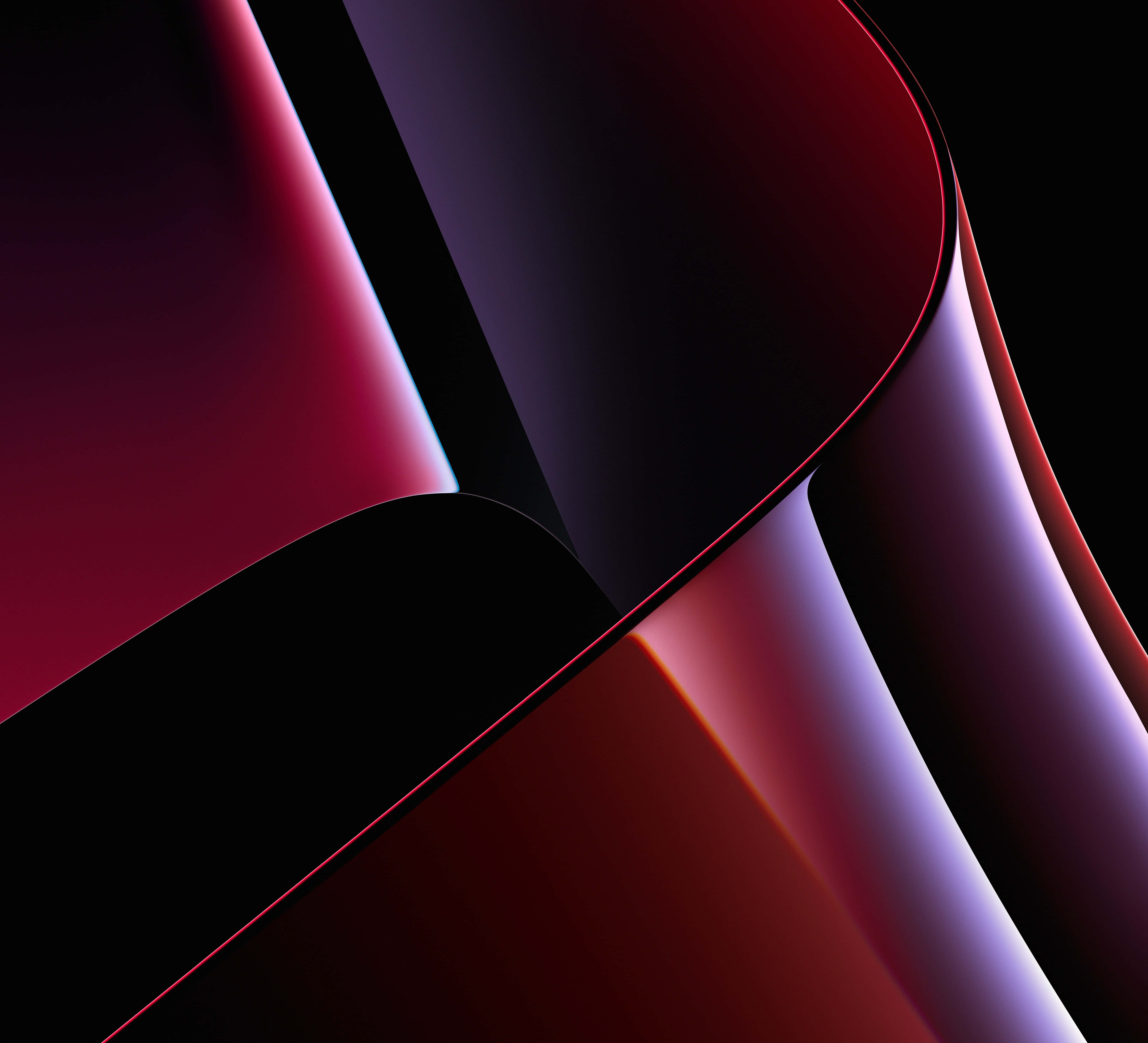 Apple 4K, deep reds, purples, 5K Desktop Wallpaper