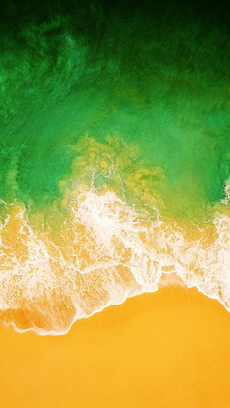 Apple Beach, Sunset, golden sand, HD Phone Wallpaper