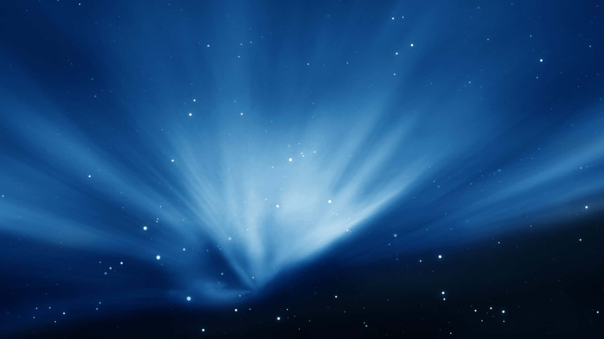 Apple Desktop, radiant blue, cosmic rays, Full HD Desktop Wallpaper