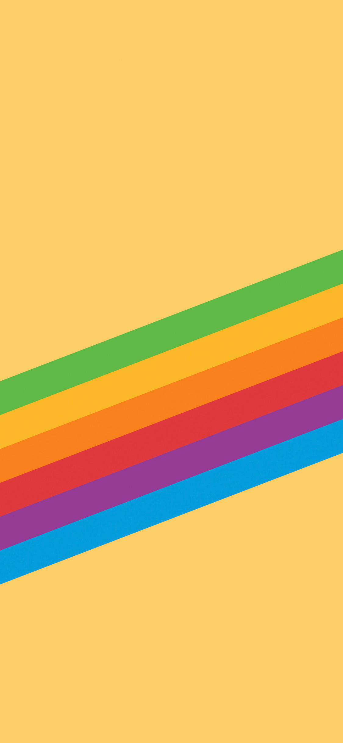 iOS 11, Apple iPhone Default, rainbow, Full HD Phone Wallpaper