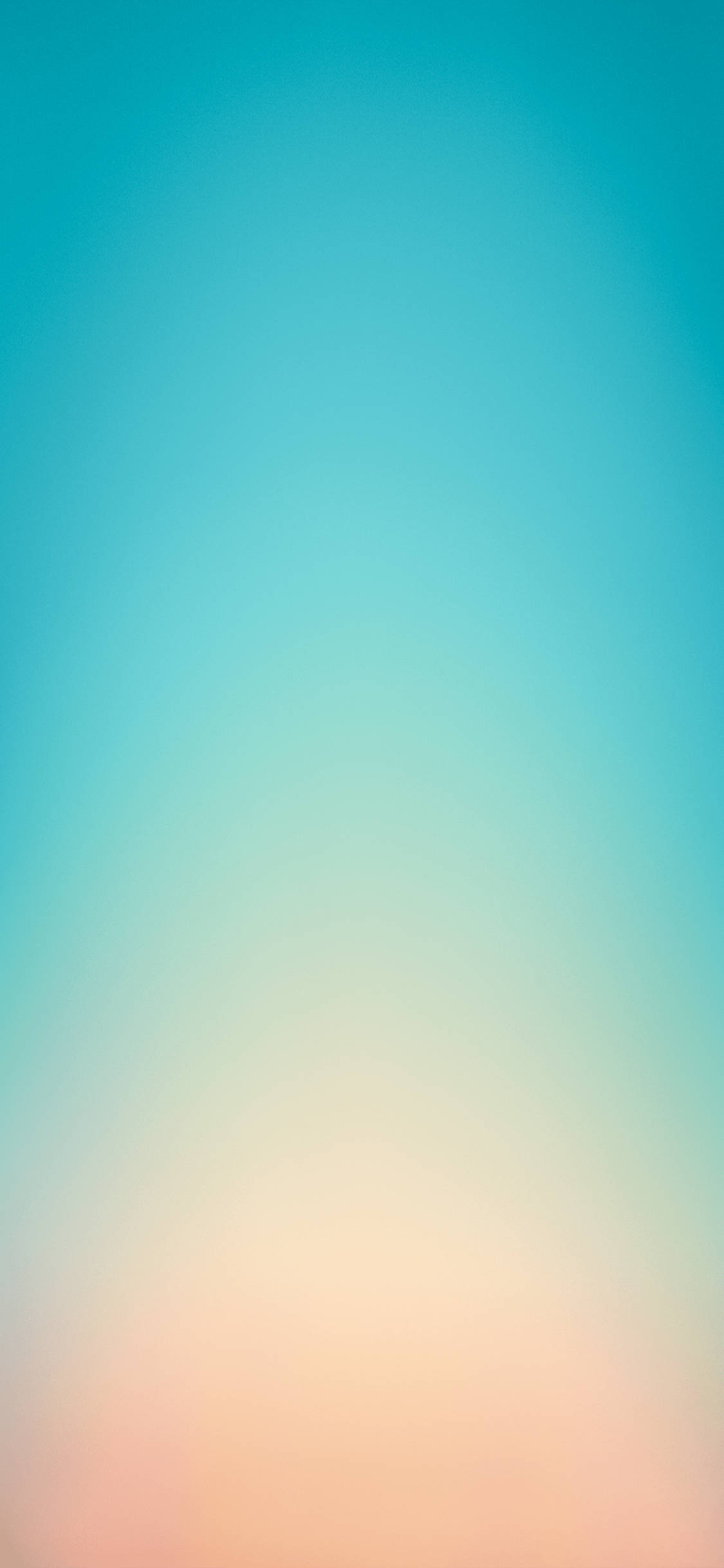 Apple iPhone Default, blue orange gradient, teal blue, Full HD Phone Wallpaper