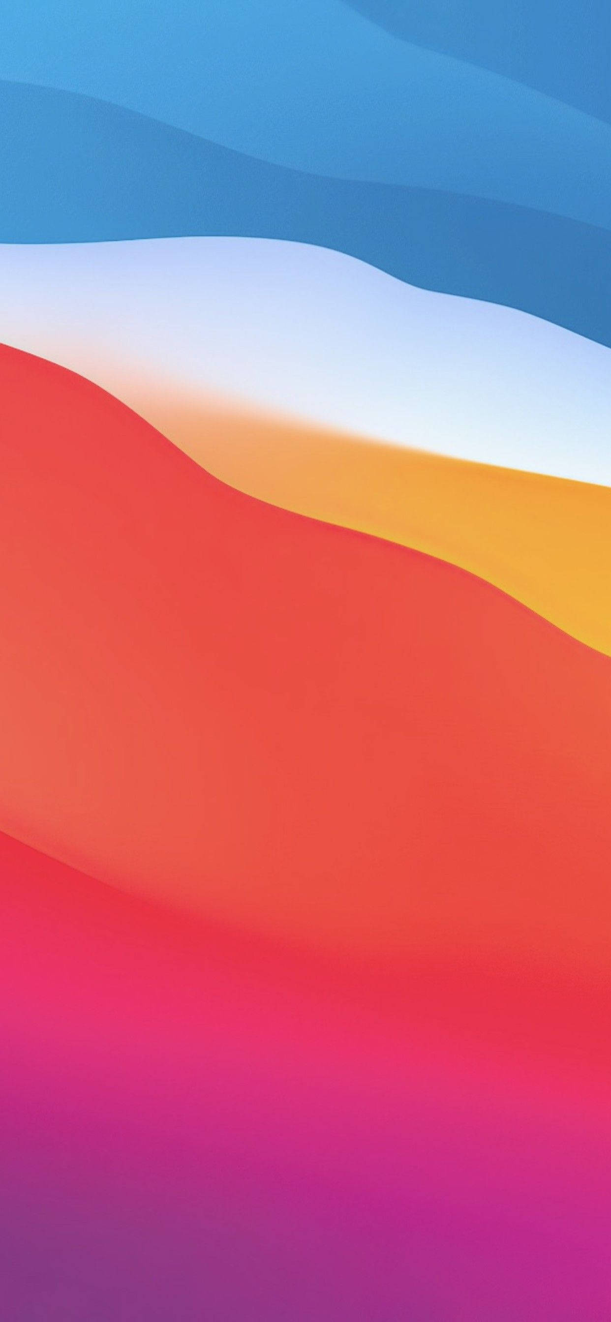 Apple iPhone Default, abstract gradients, blue to pink, 2K Phone Wallpaper