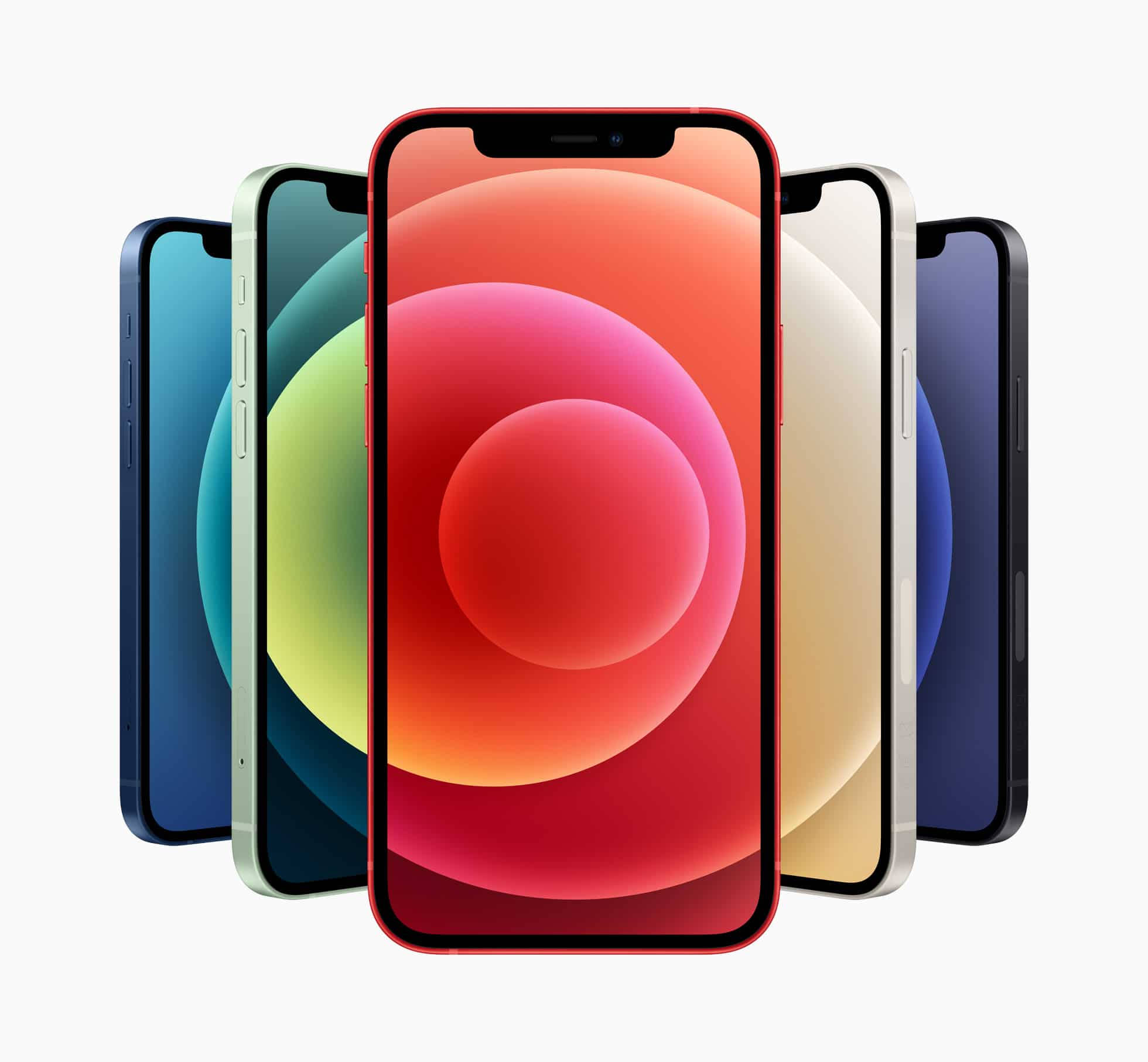 iOS 12, Apple iPhone, colorful abstract, Full HD Desktop Wallpaper