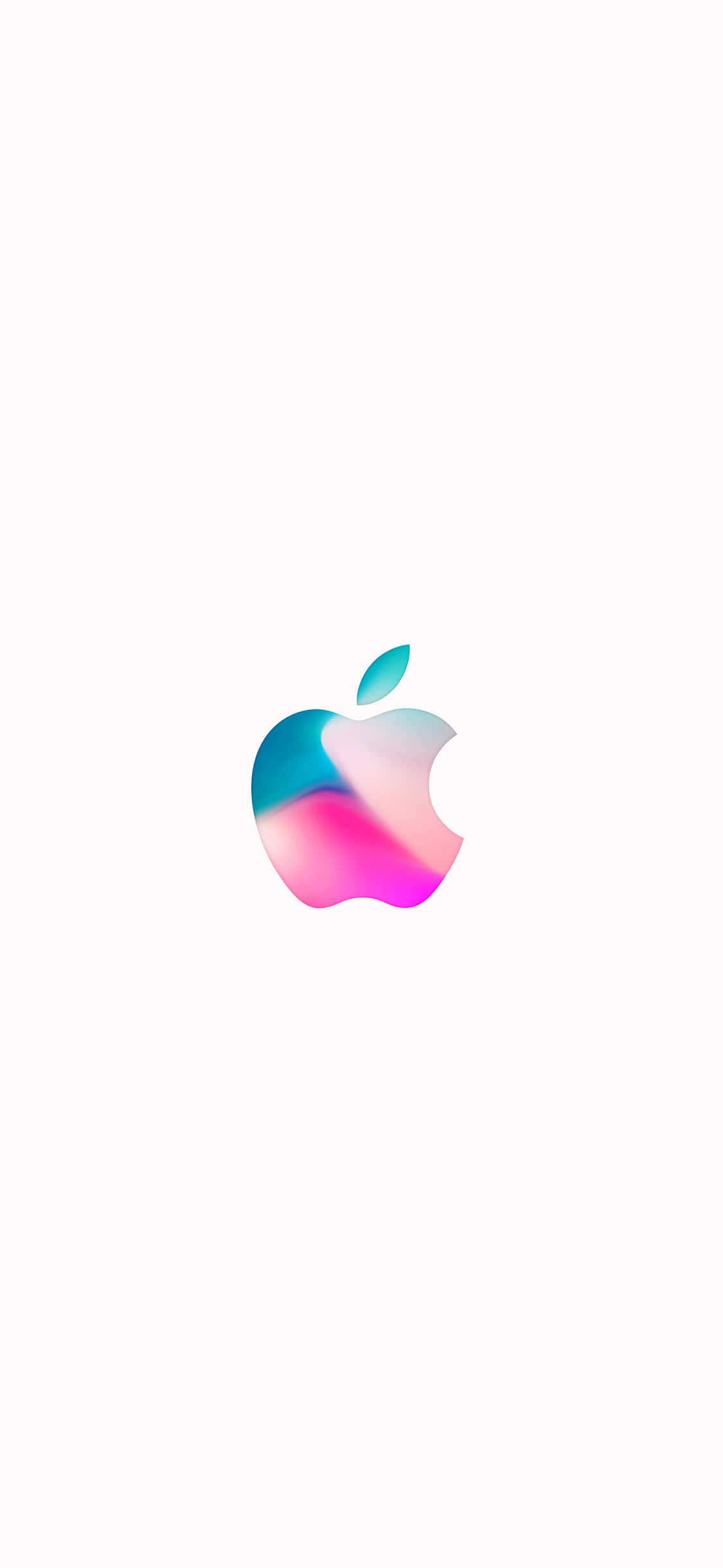 iPhone X, Apple logo, pastel, Full HD Phone Wallpaper