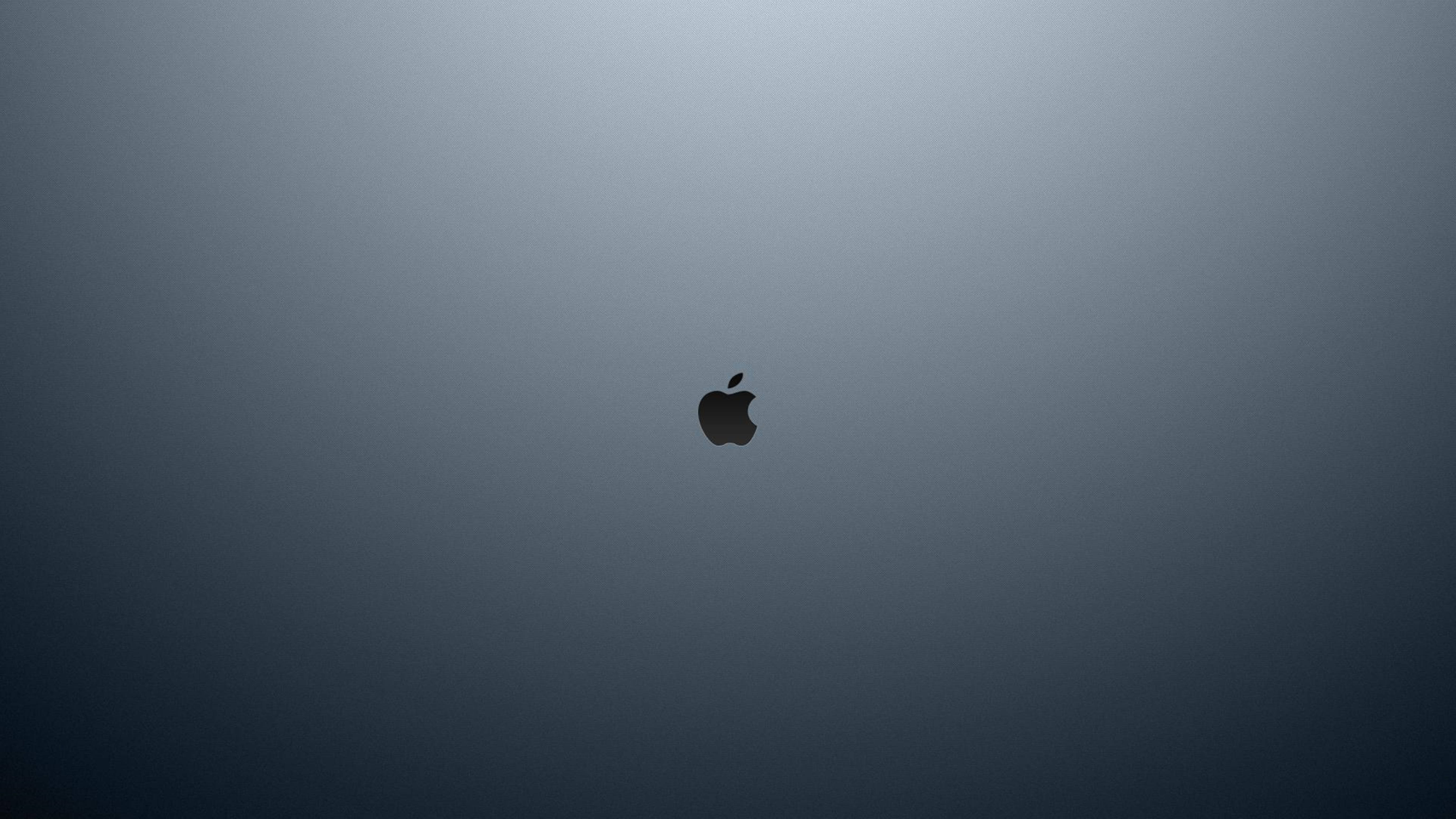 Apple Logo, black, minimalist, 5K Desktop Wallpaper