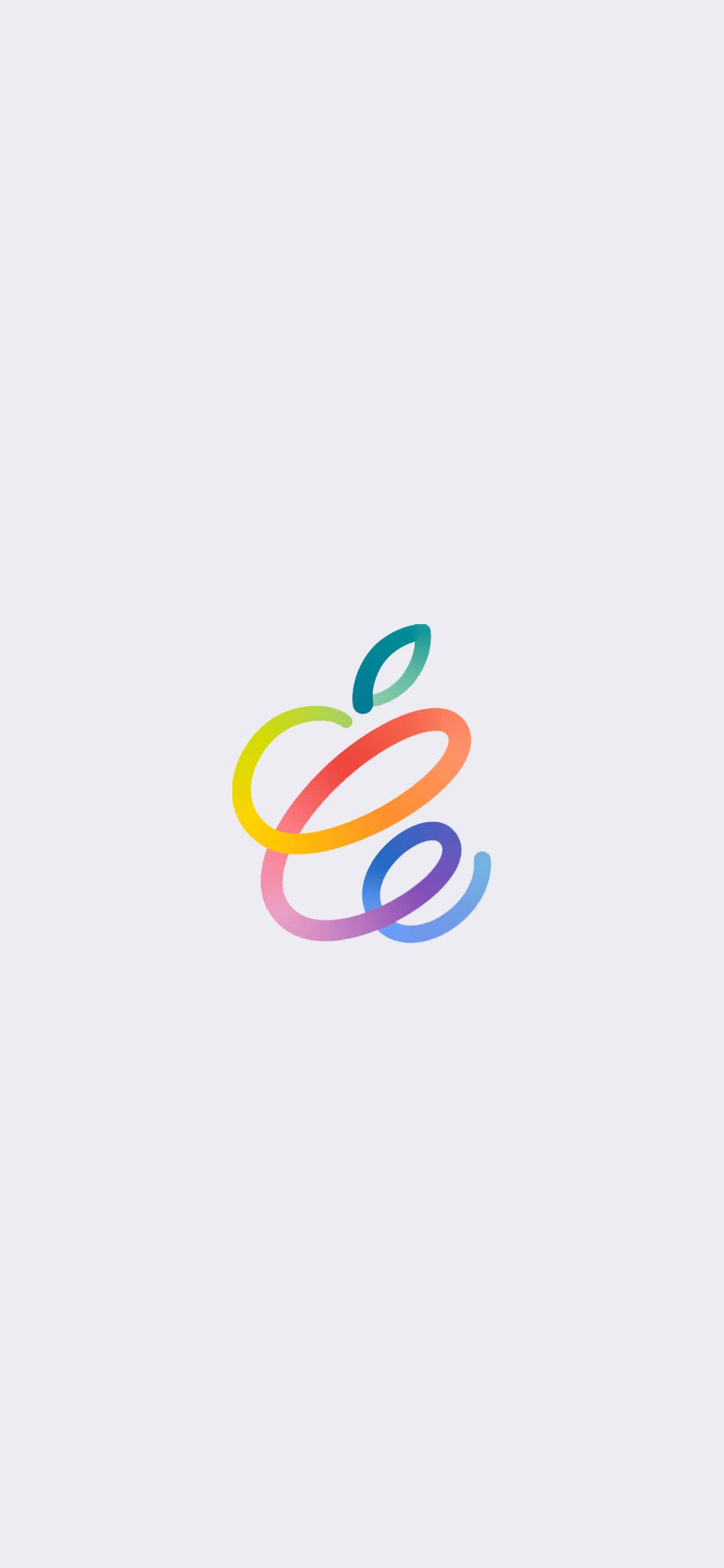 iPhone, white, rainbow, 2K Phone Wallpaper