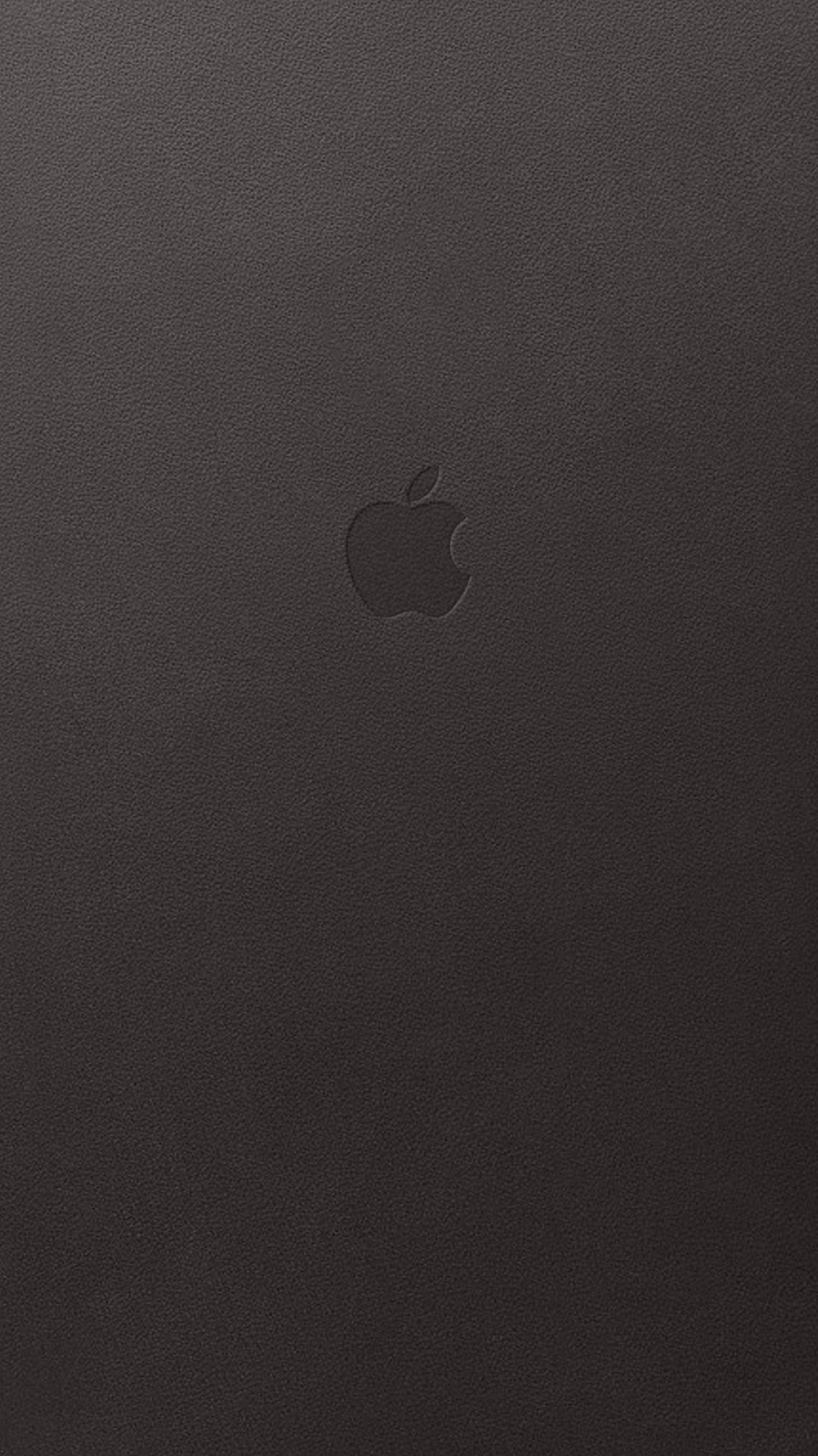 Apple Logo, minimalist, black, 2K Phone Wallpaper