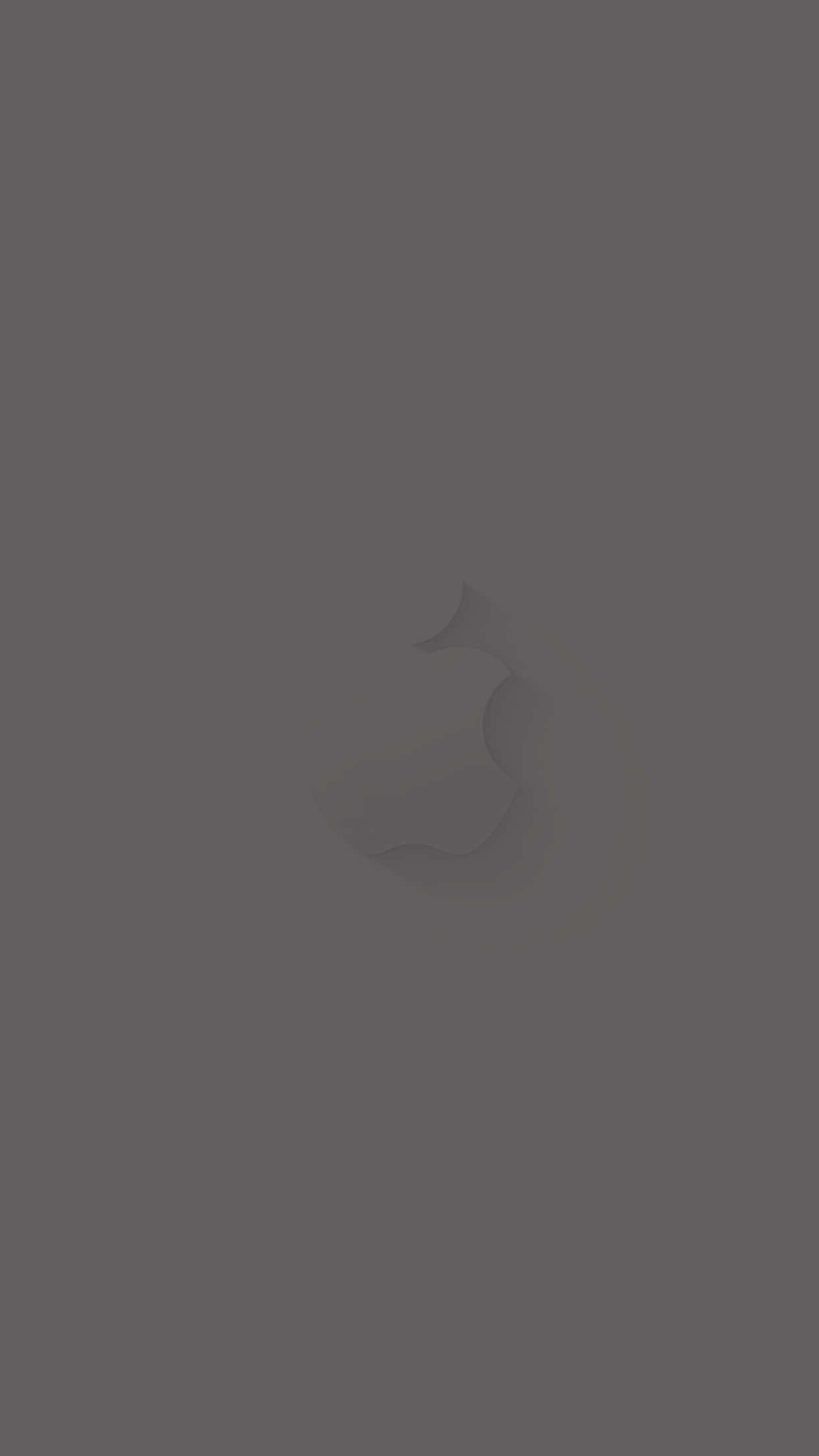 Apple Logo, solid dark grey, monochromatic gray gradient background, Full HD Phone Wallpaper