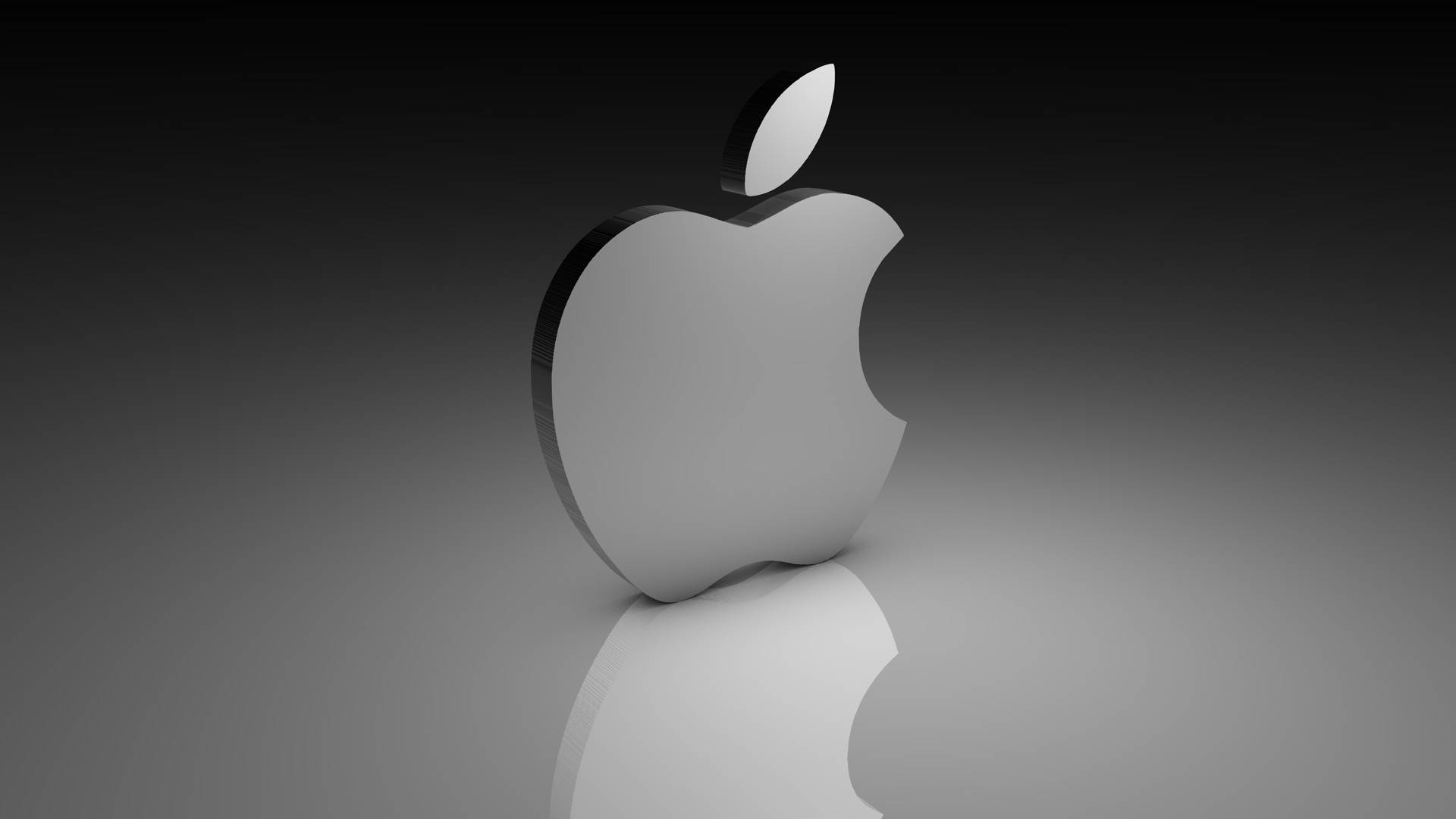 Apple HD Desktop, Apple logo, bite mark, Full HD Desktop Wallpaper