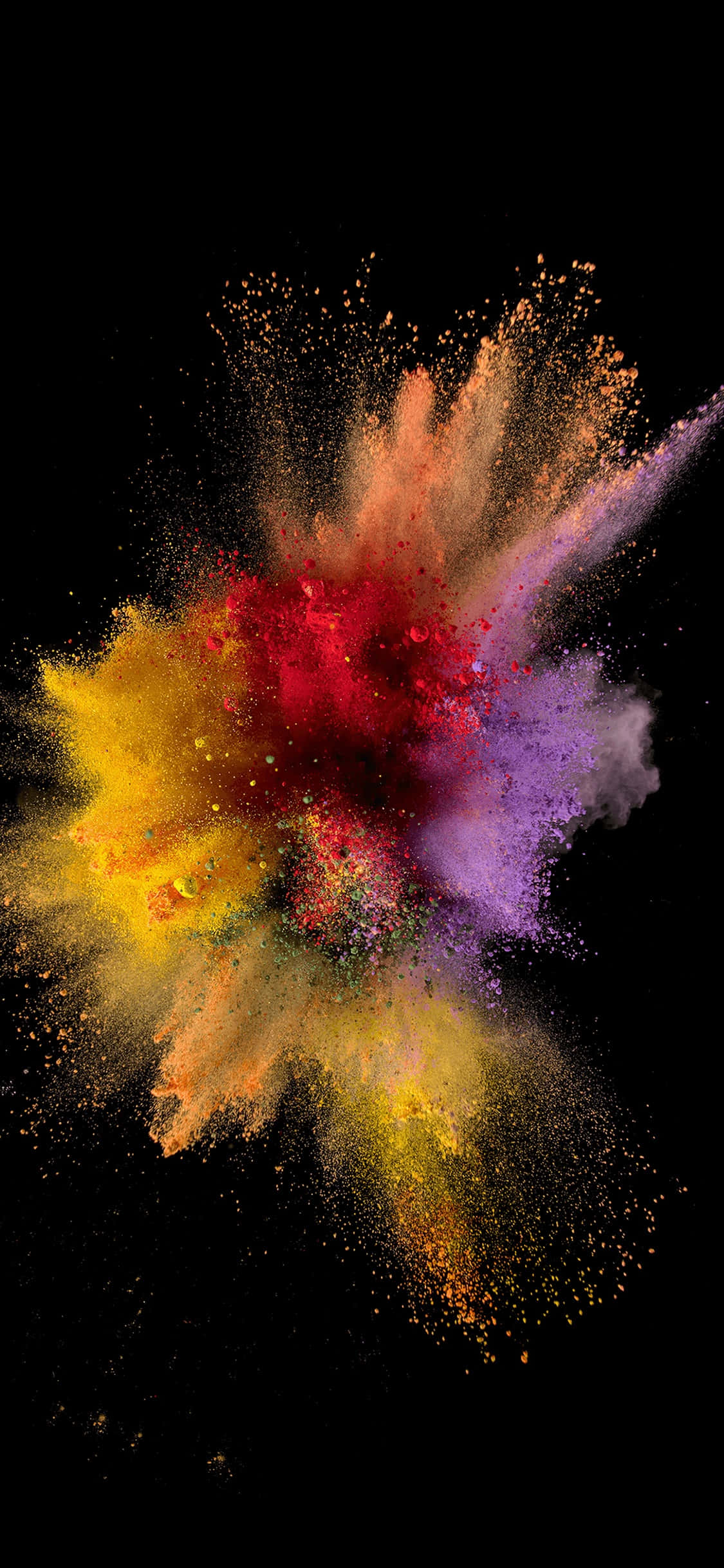 Apple Stock, red, yellow, Full HD Phone Wallpaper