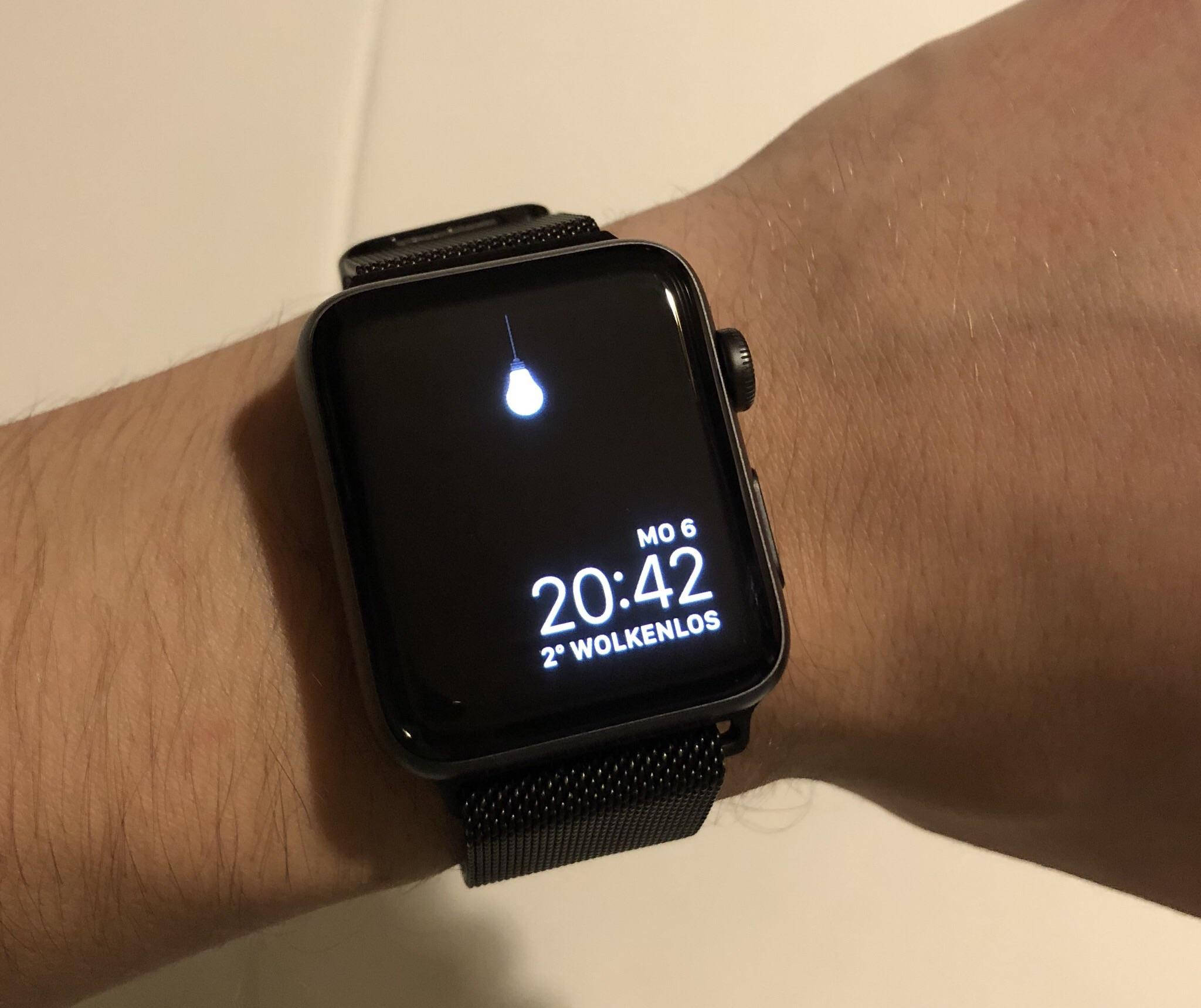 Apple Watch, black, time, Full HD Desktop Wallpaper