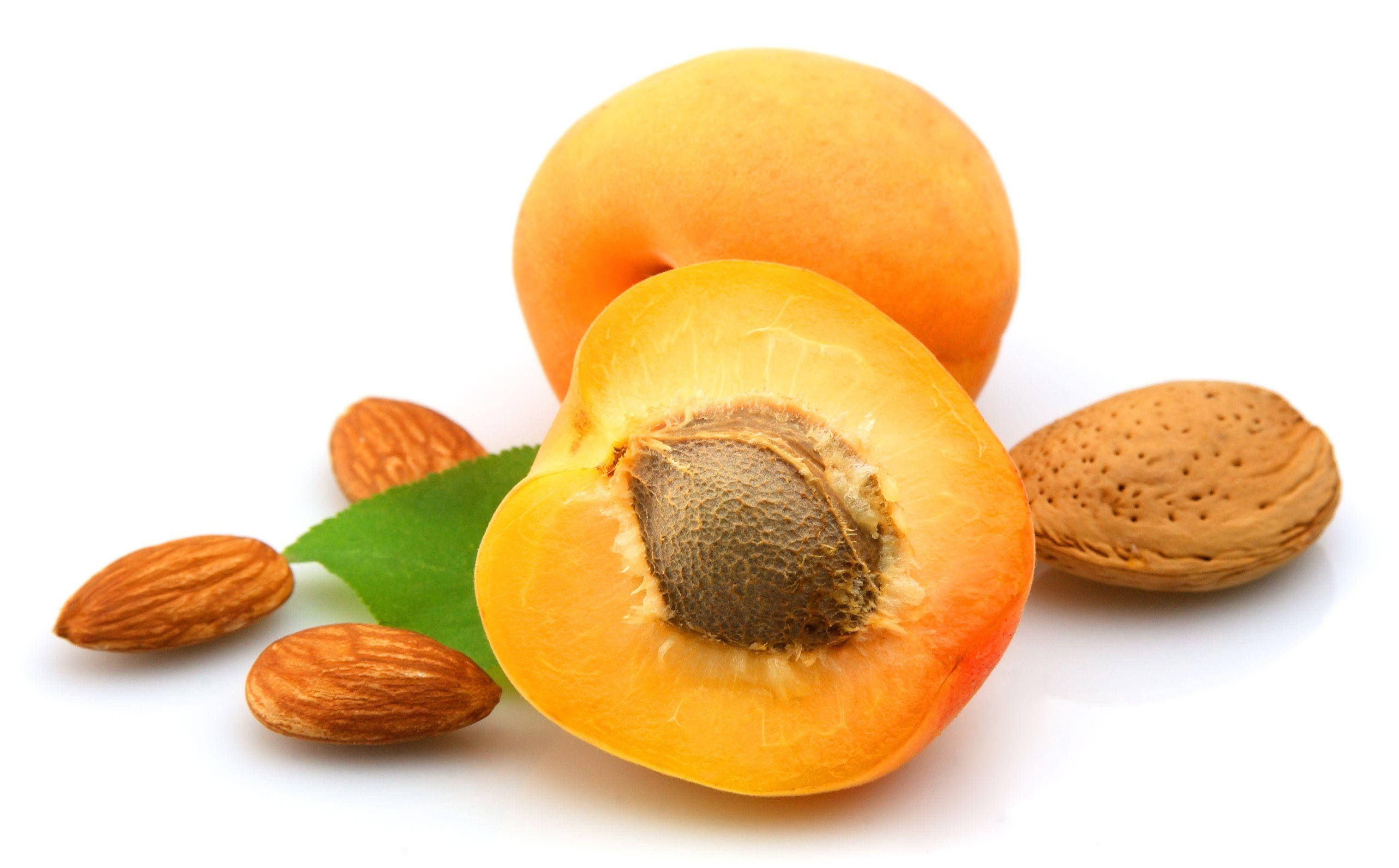 apricot, orange, almonds, 2K Desktop Wallpaper
