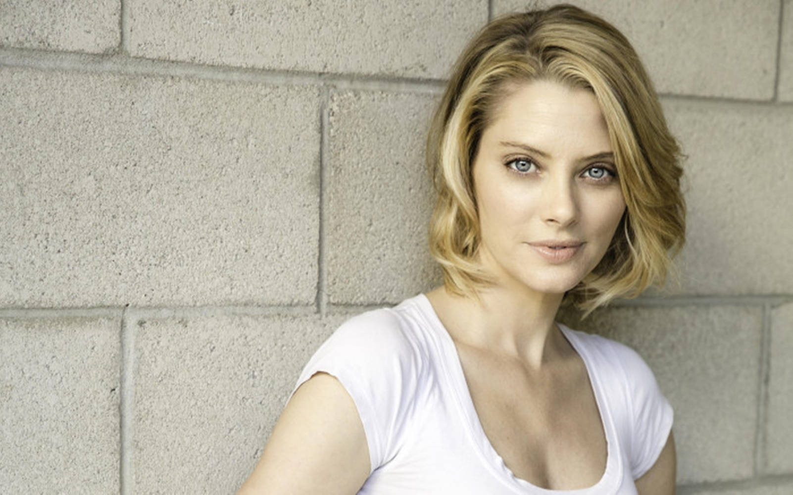April Bowlby, concrete brick wall, gray cinder block wall, HD Desktop Wallpaper