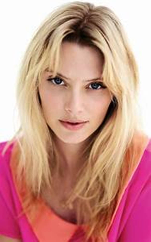 April Bowlby, blonde woman, blue eyes, SD Phone Wallpaper