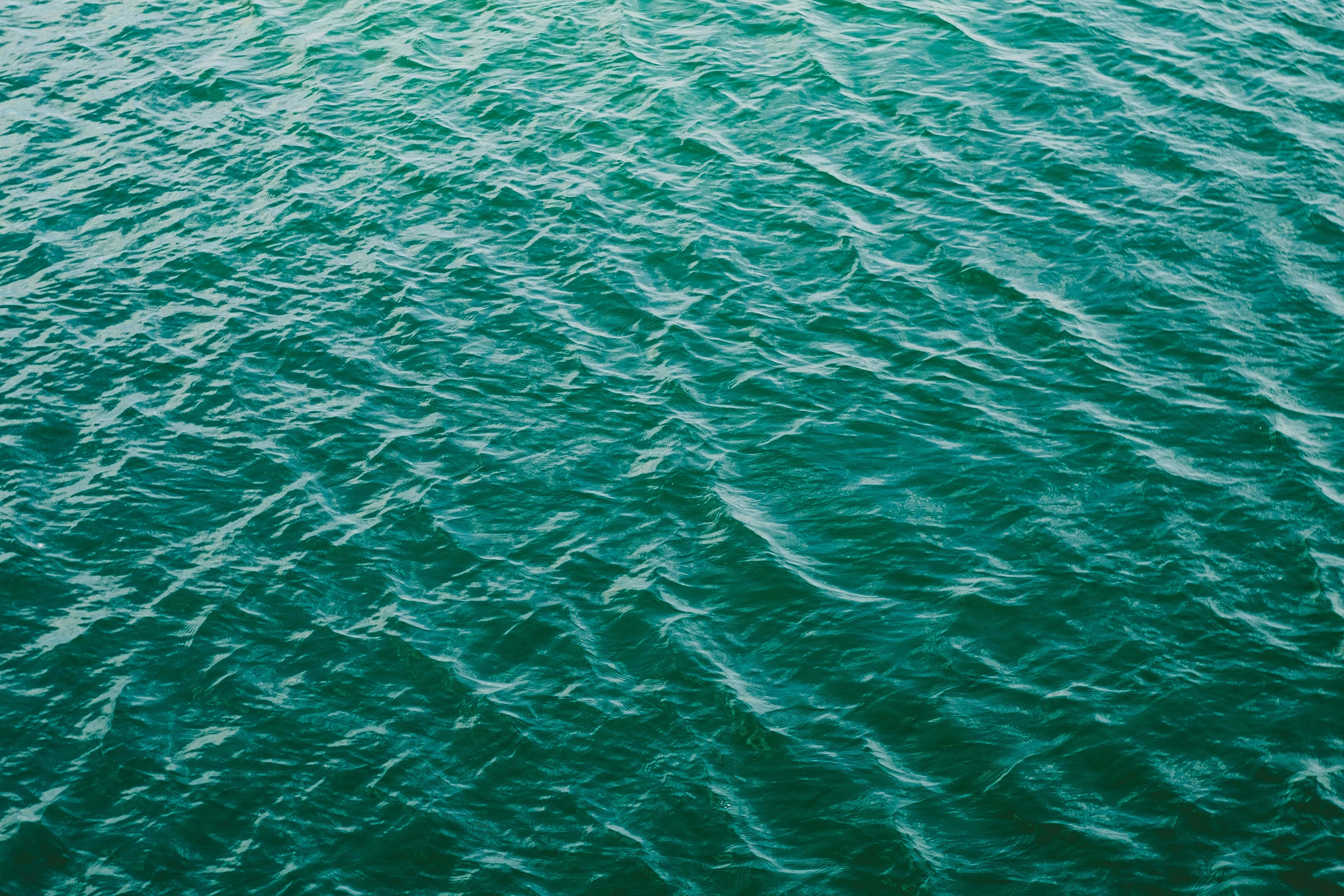 Aqua Green, teal, ocean water, 4K Desktop Wallpaper